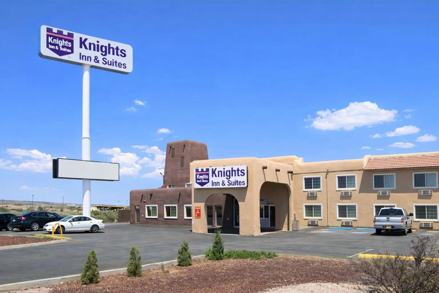 Property building in Knights Inn Gallup at 3208 W Hwy 66