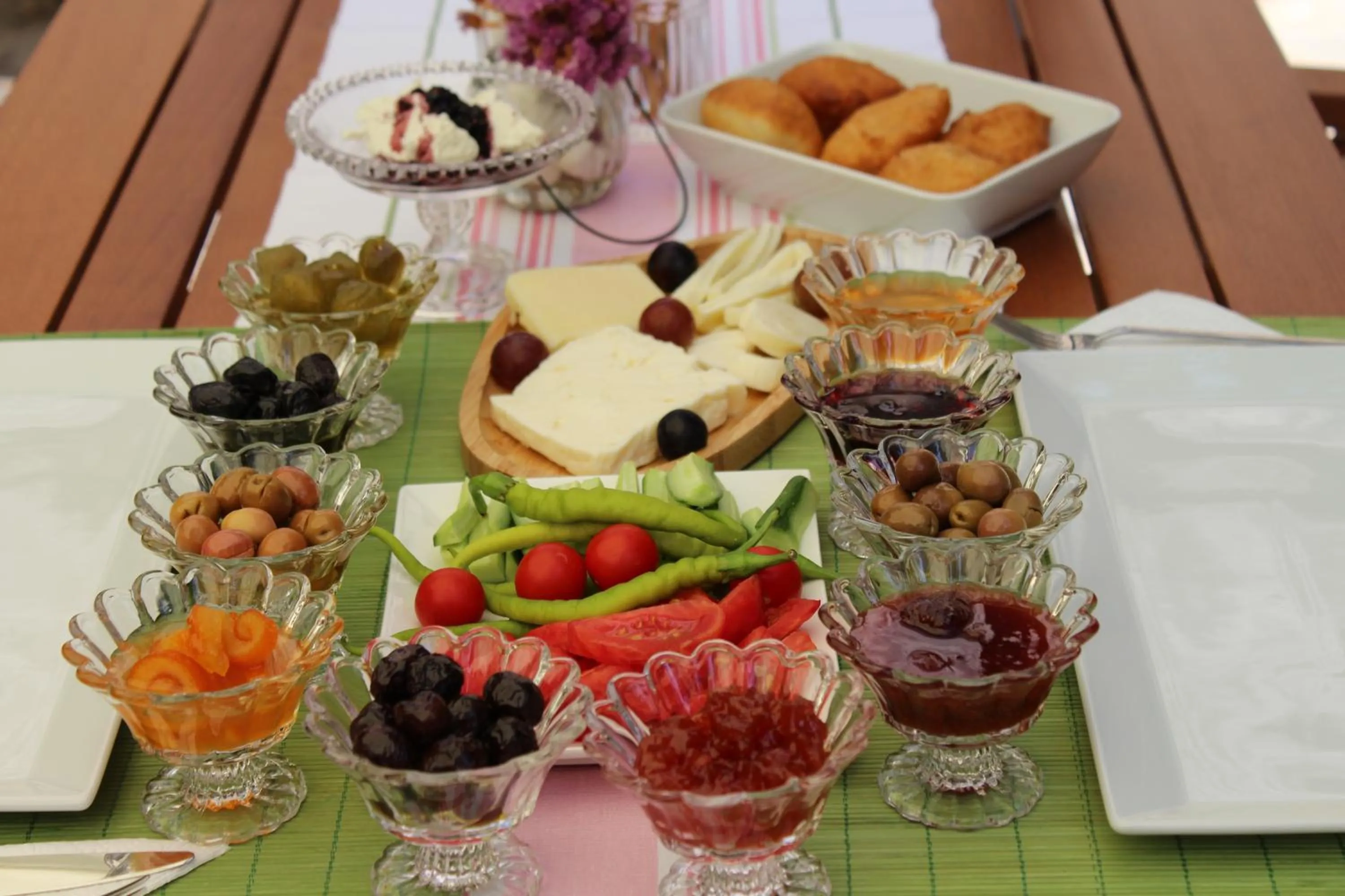 Continental breakfast in Lilyum Alaçatı - Taş Ev