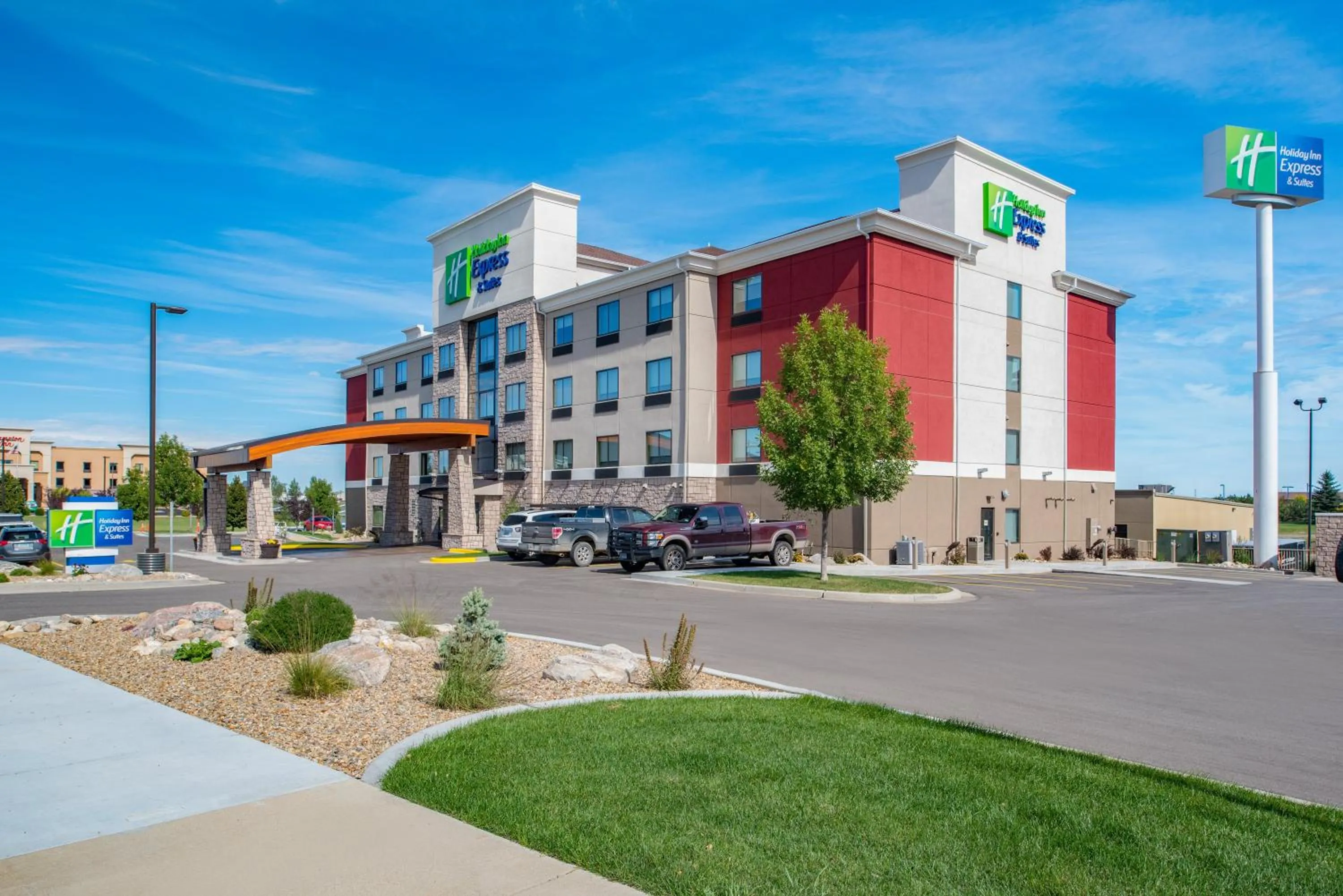 Property building in Holiday Inn Express Hotel & Suites Bismarck by IHG