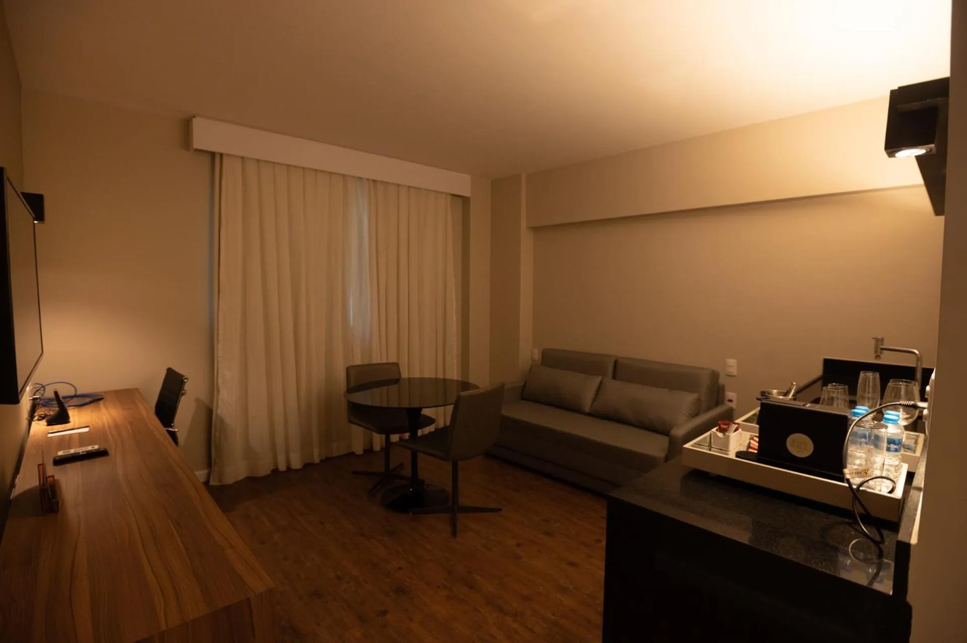 Seating area in Intercity BH Expo