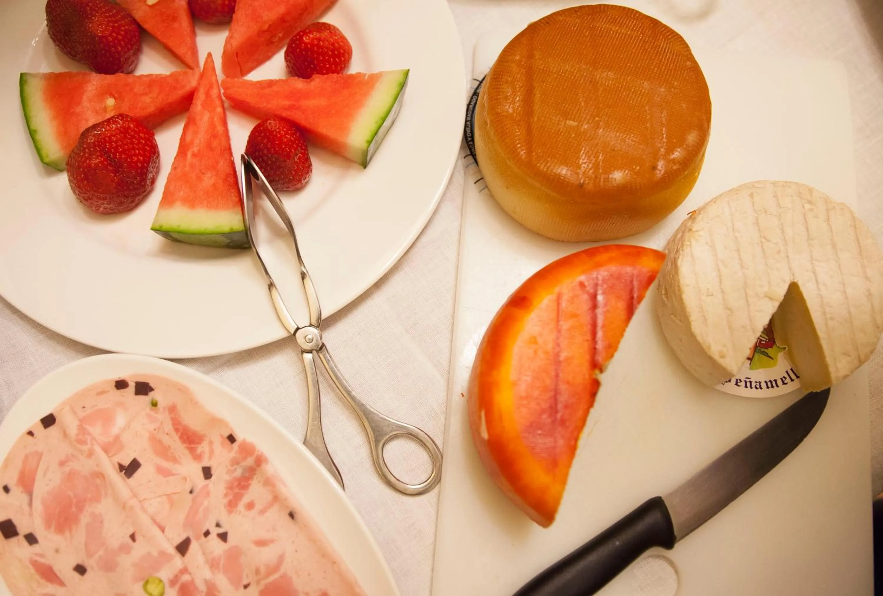 Food and drinks in Casona de La Paca