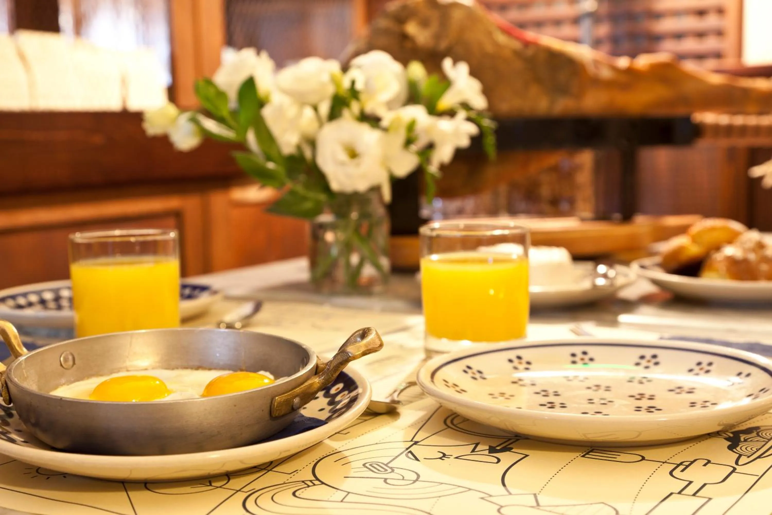 Food and drinks in Locanda Stella