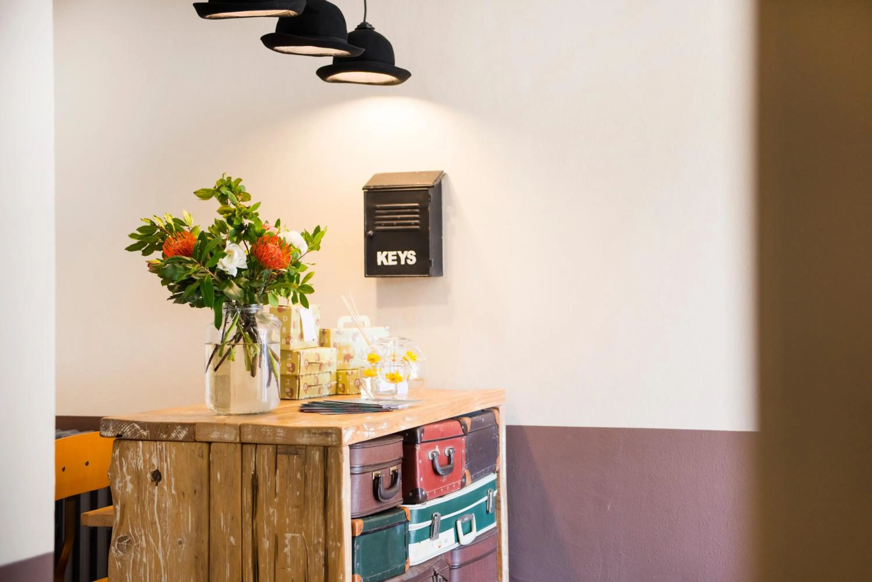 Lobby or reception in Locanda Stella