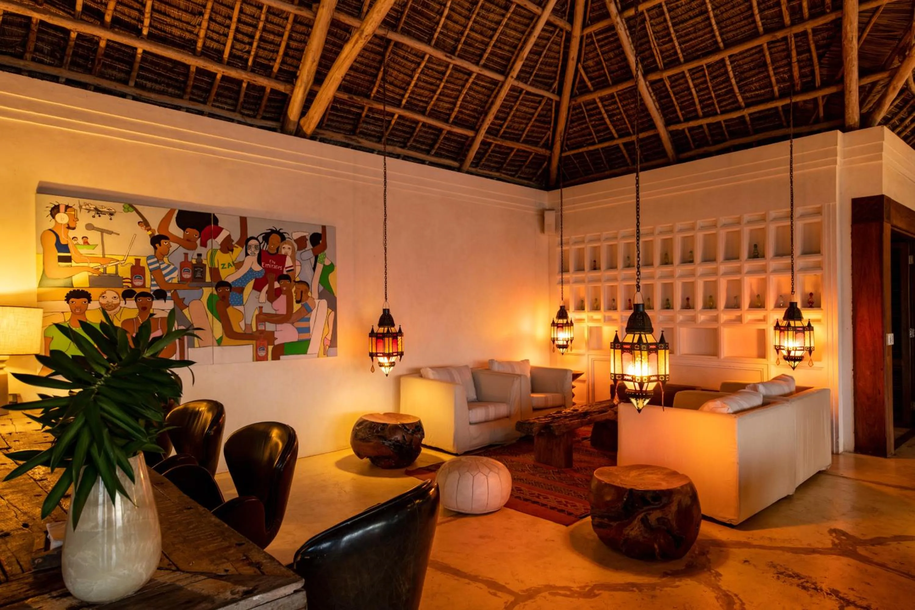 Lobby or reception in Qambani Luxury Resort