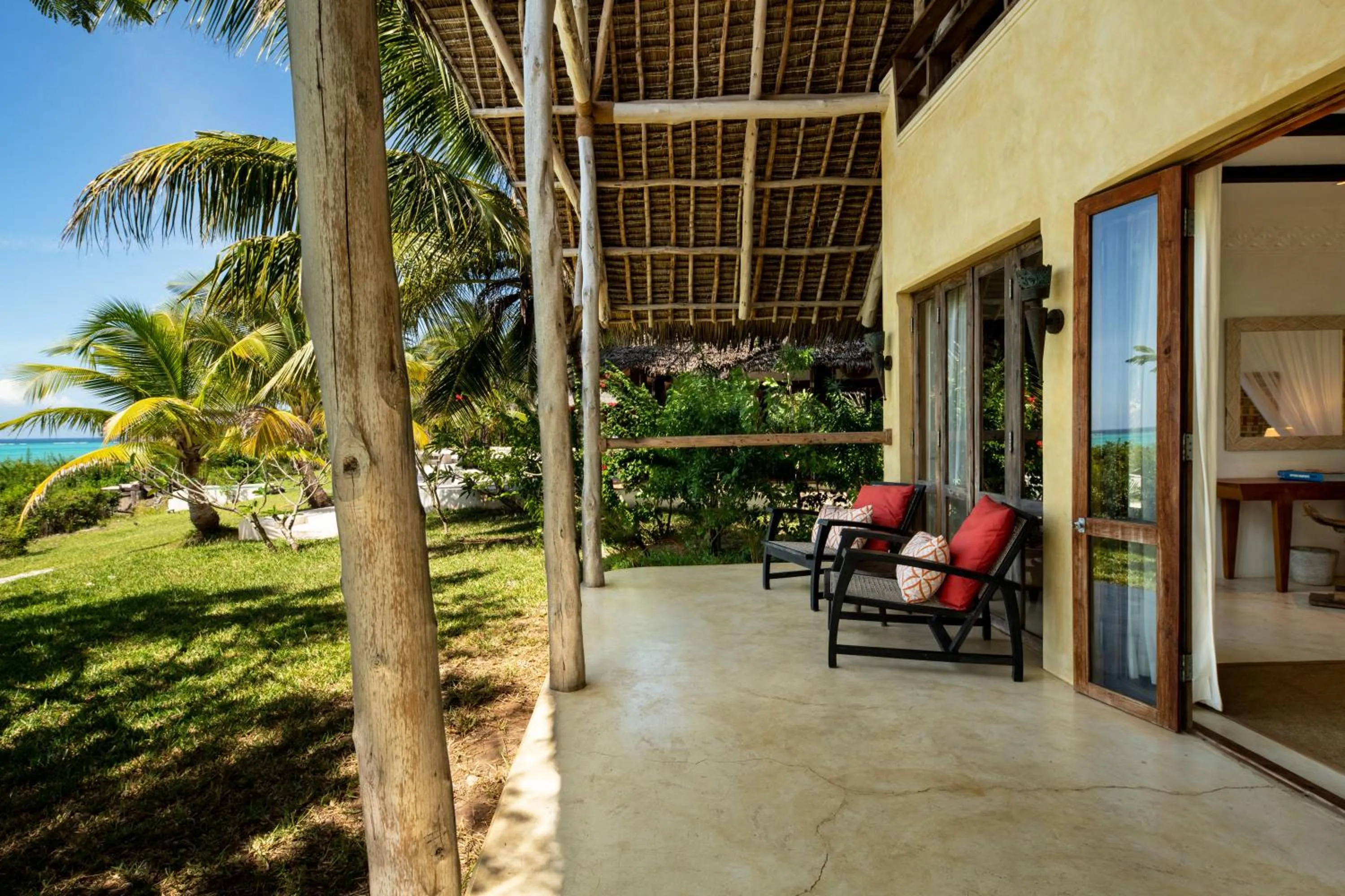 Patio in Qambani Luxury Resort