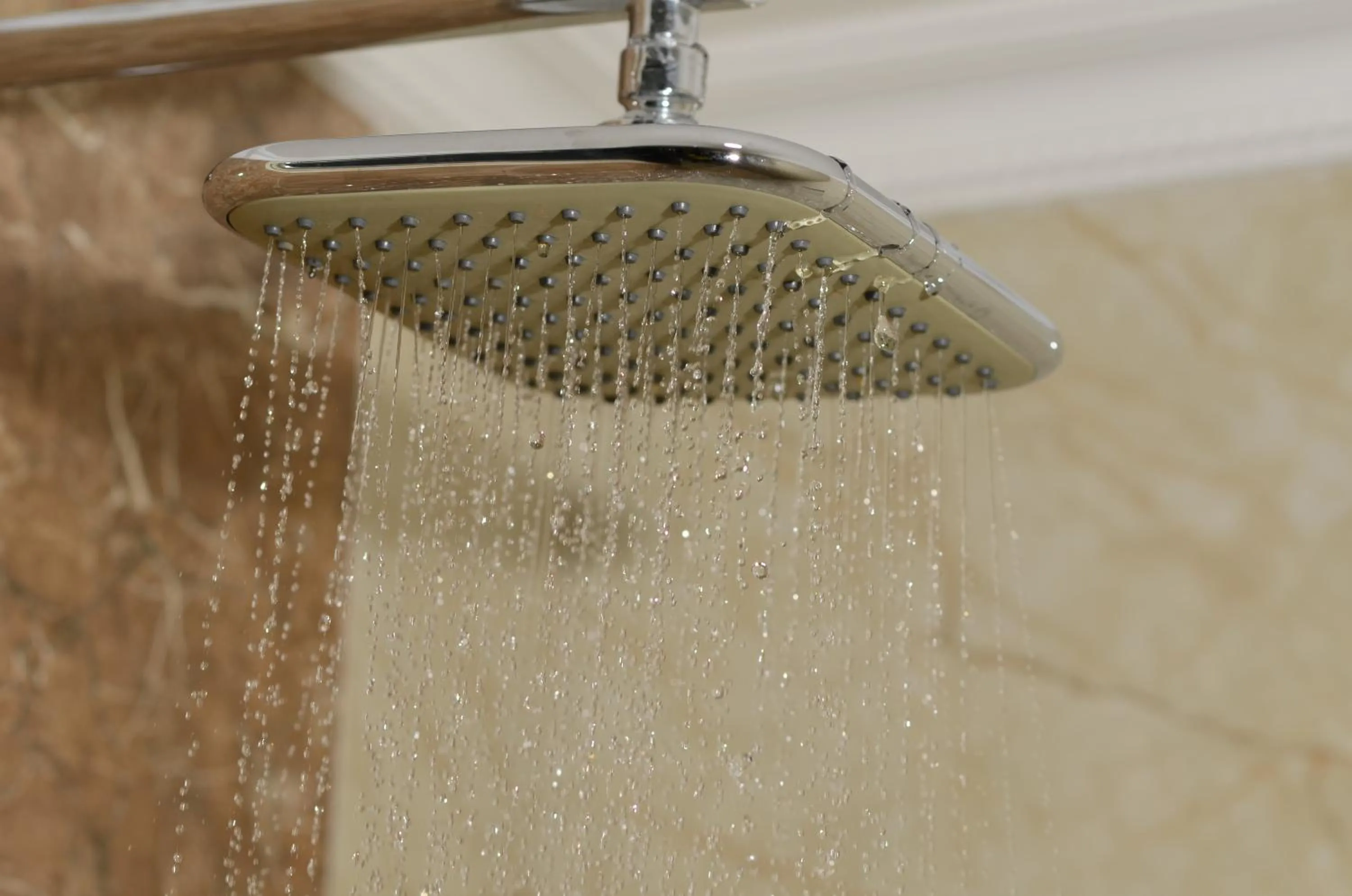 Shower in The White Rhino Hotel
