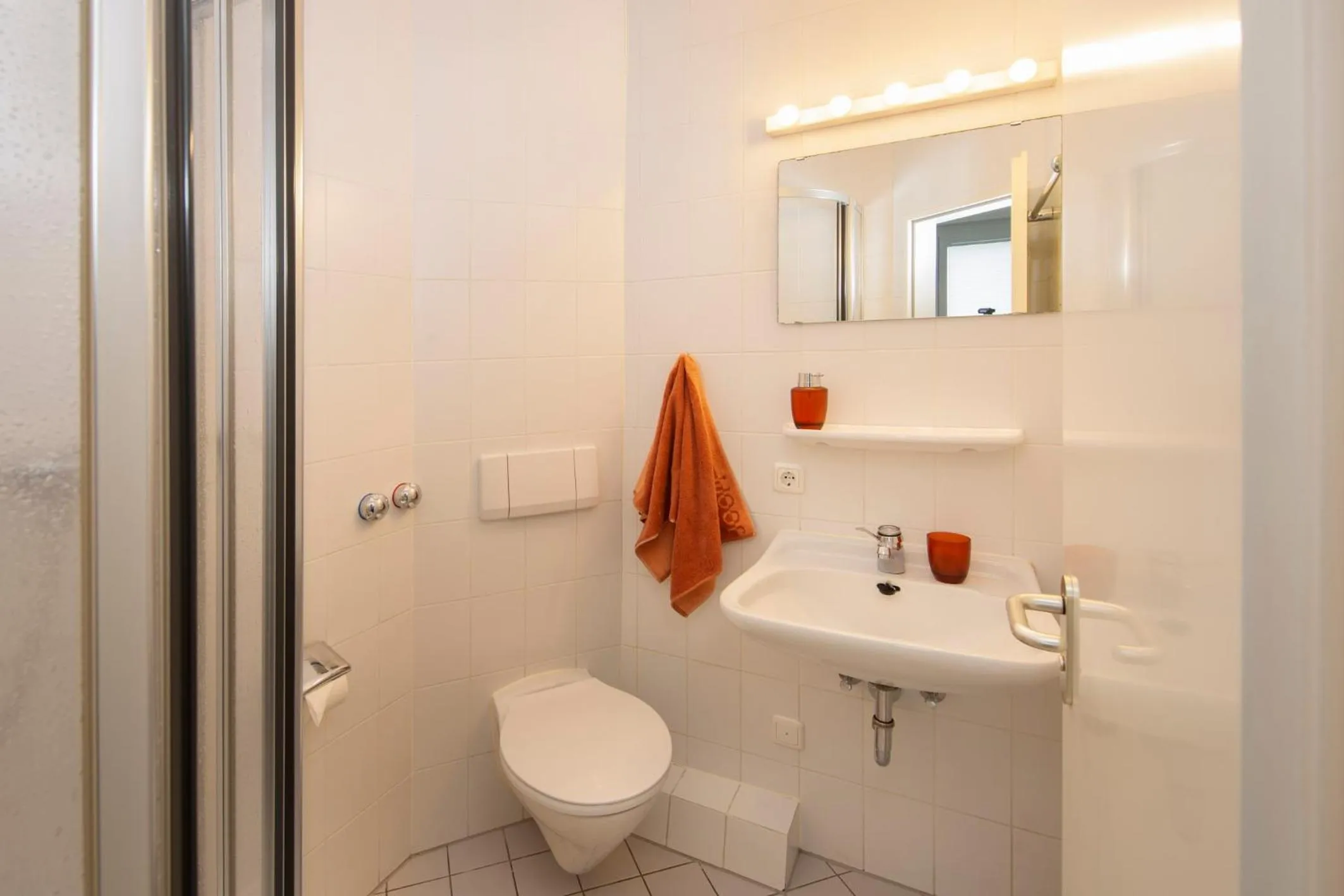 Shower in Hotel & Boarding House Schlosserwirt