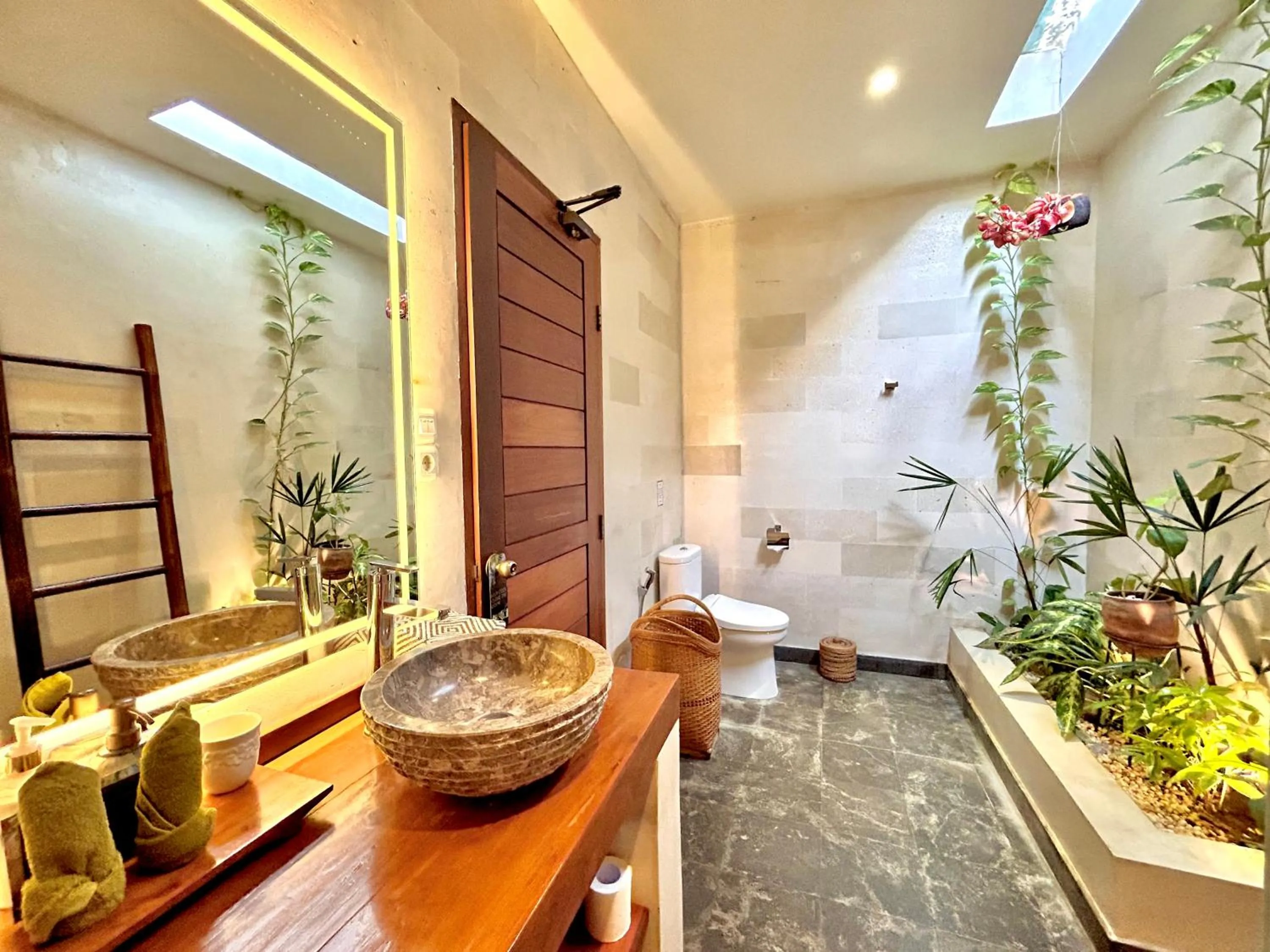 Bathroom in Karmagali Suites Adults only & Private Pool Family Villas