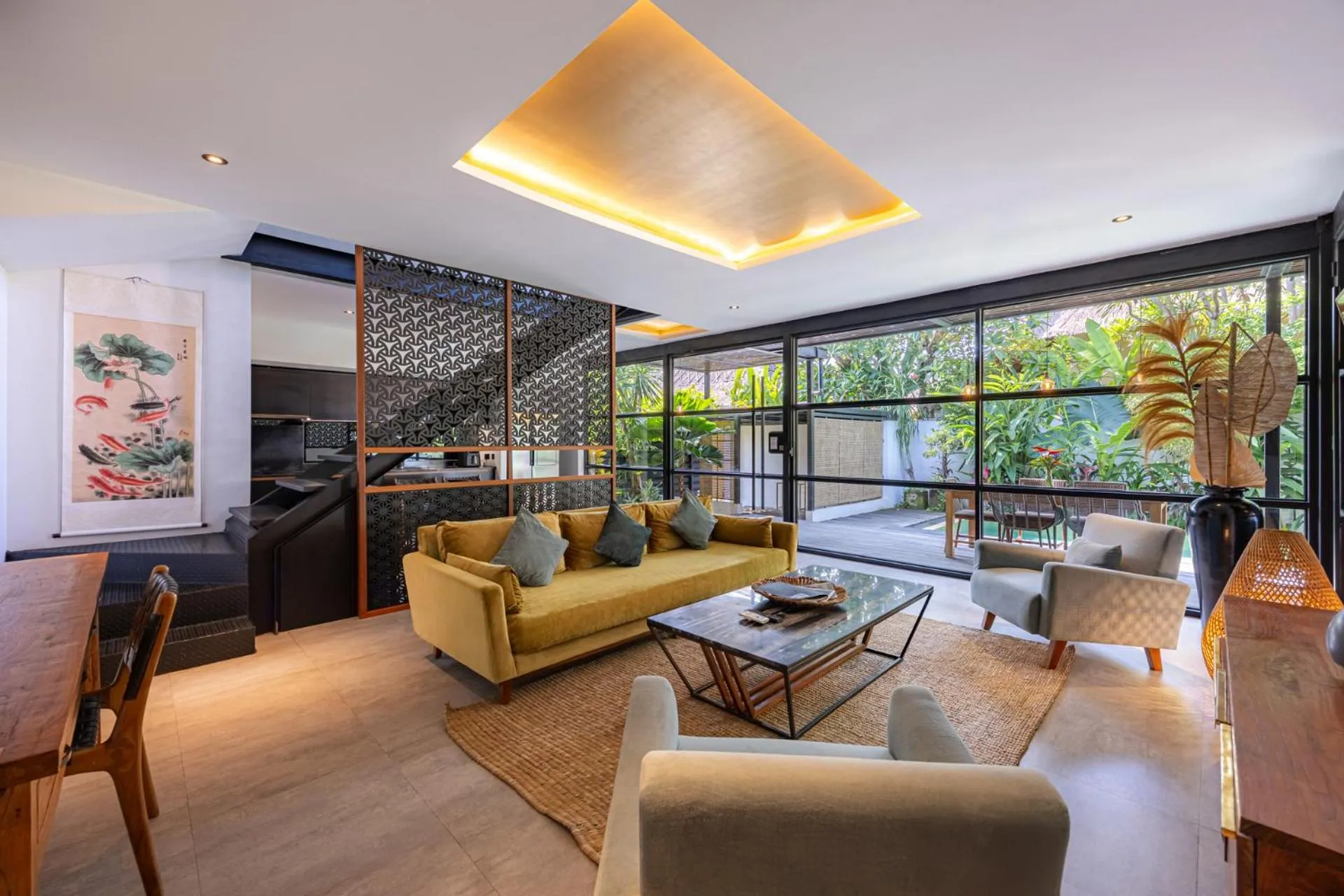 Living room in Karmagali Suites Adults only & Private Pool Family Villas