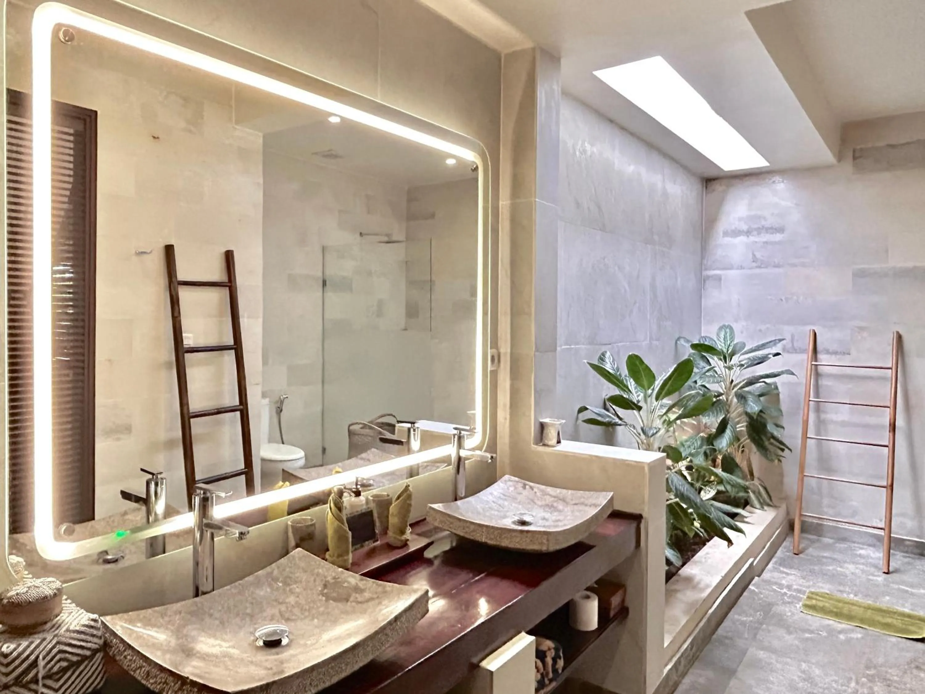 Bathroom in Karmagali Suites Adults only & Private Pool Family Villas