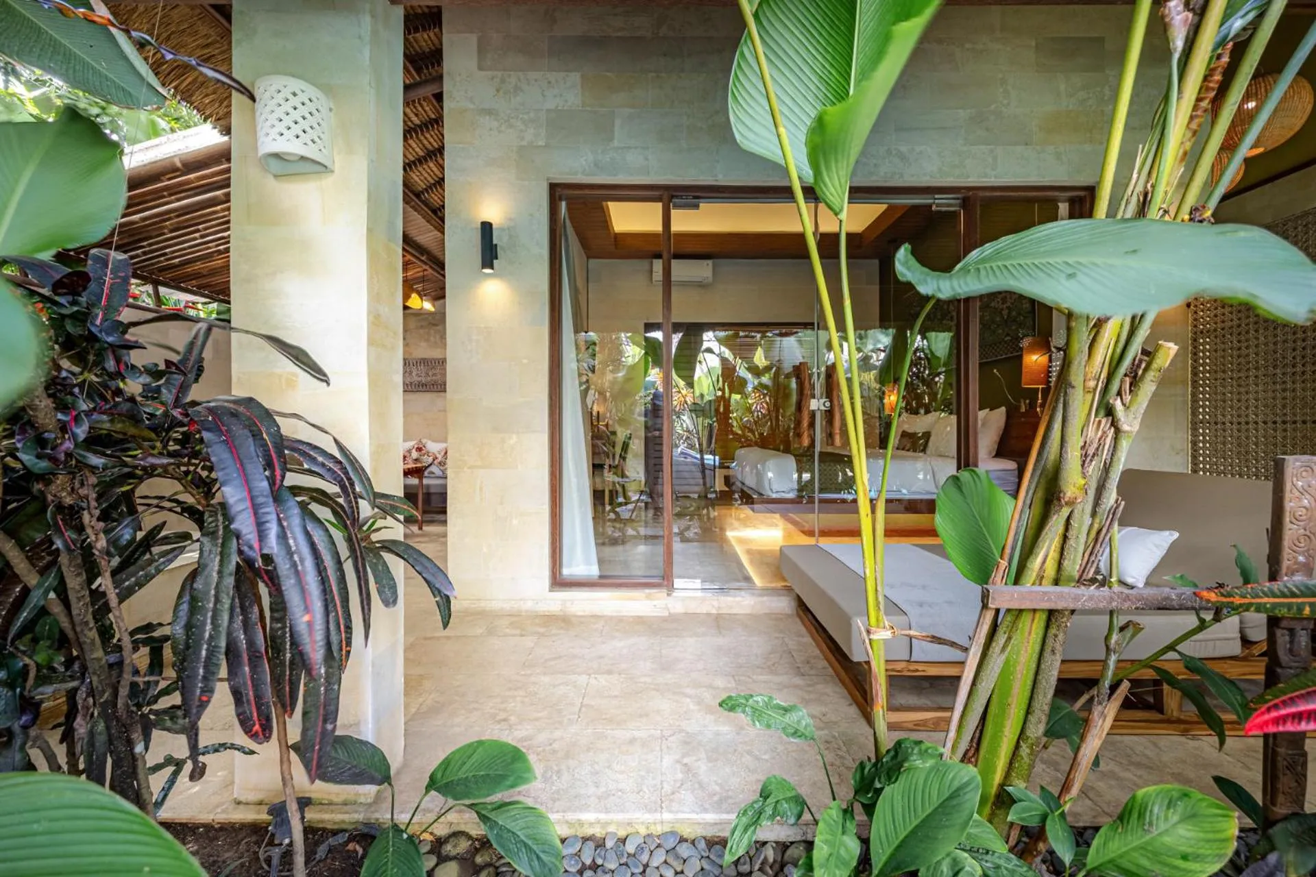 Garden view in Karmagali Suites Adults only & Private Pool Family Villas