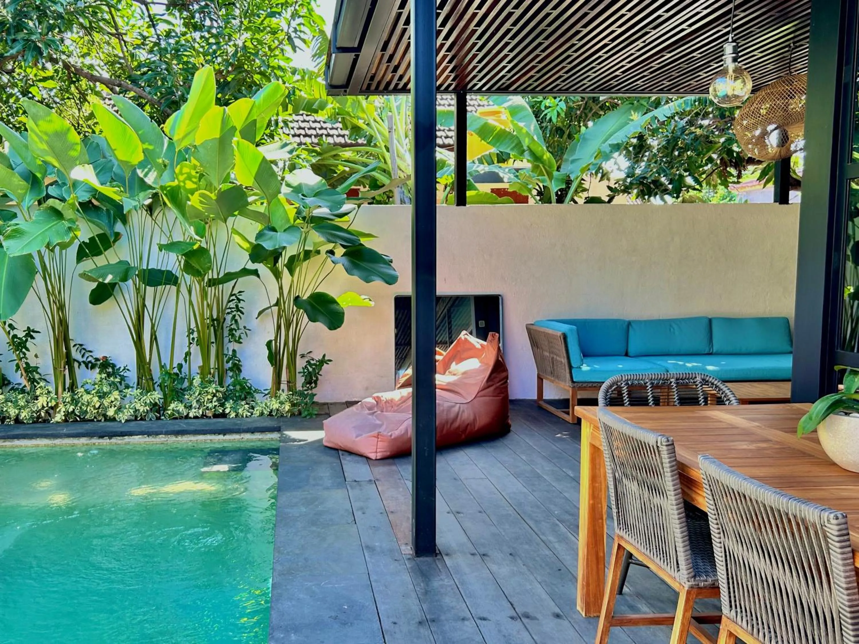 Balcony/Terrace in Karmagali Suites Adults only & Private Pool Family Villas