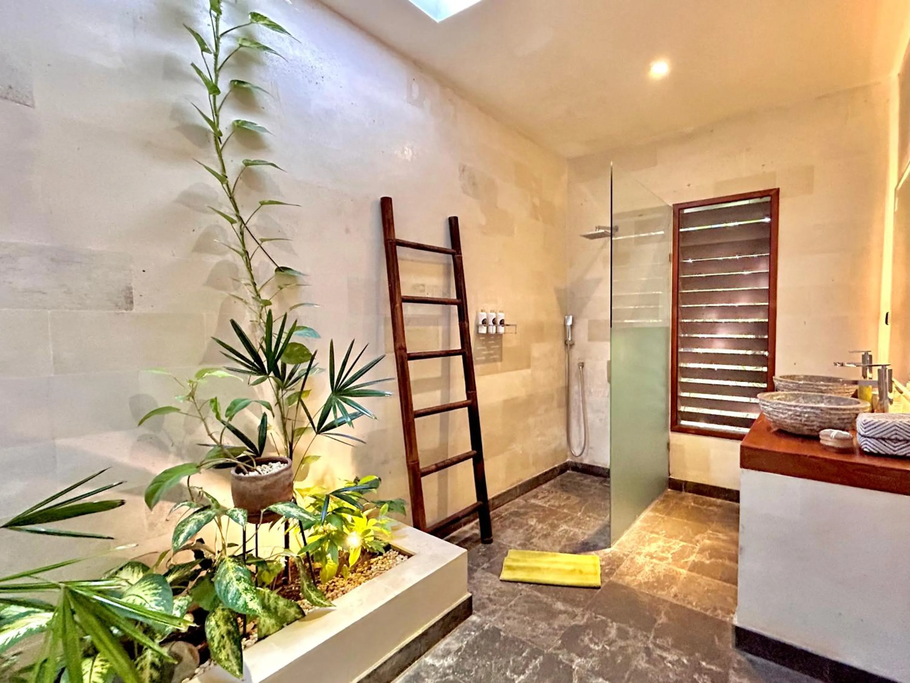 Bathroom in Karmagali Suites Adults only & Private Pool Family Villas