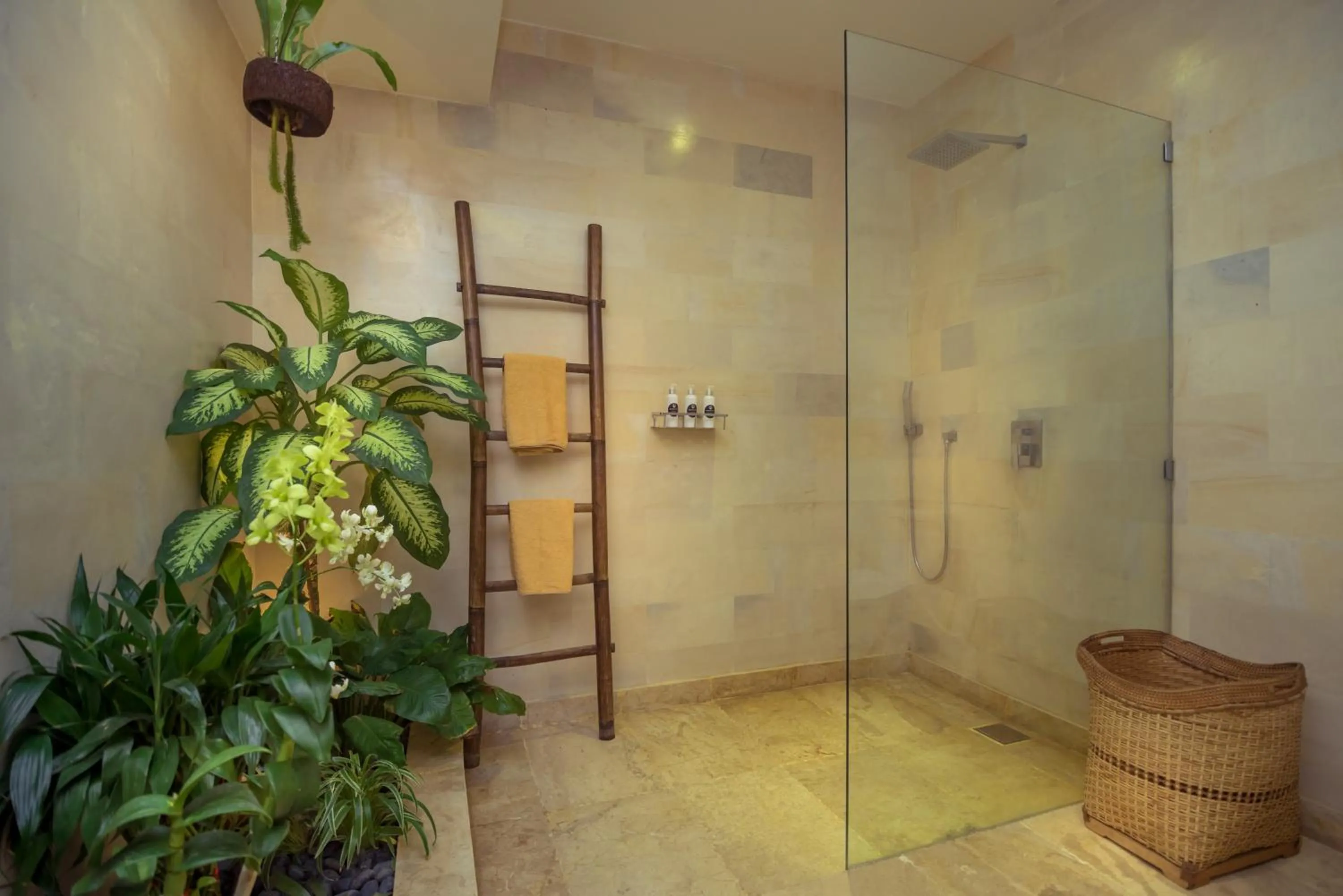 Bathroom in Karmagali Suites Adults only & Private Pool Family Villas