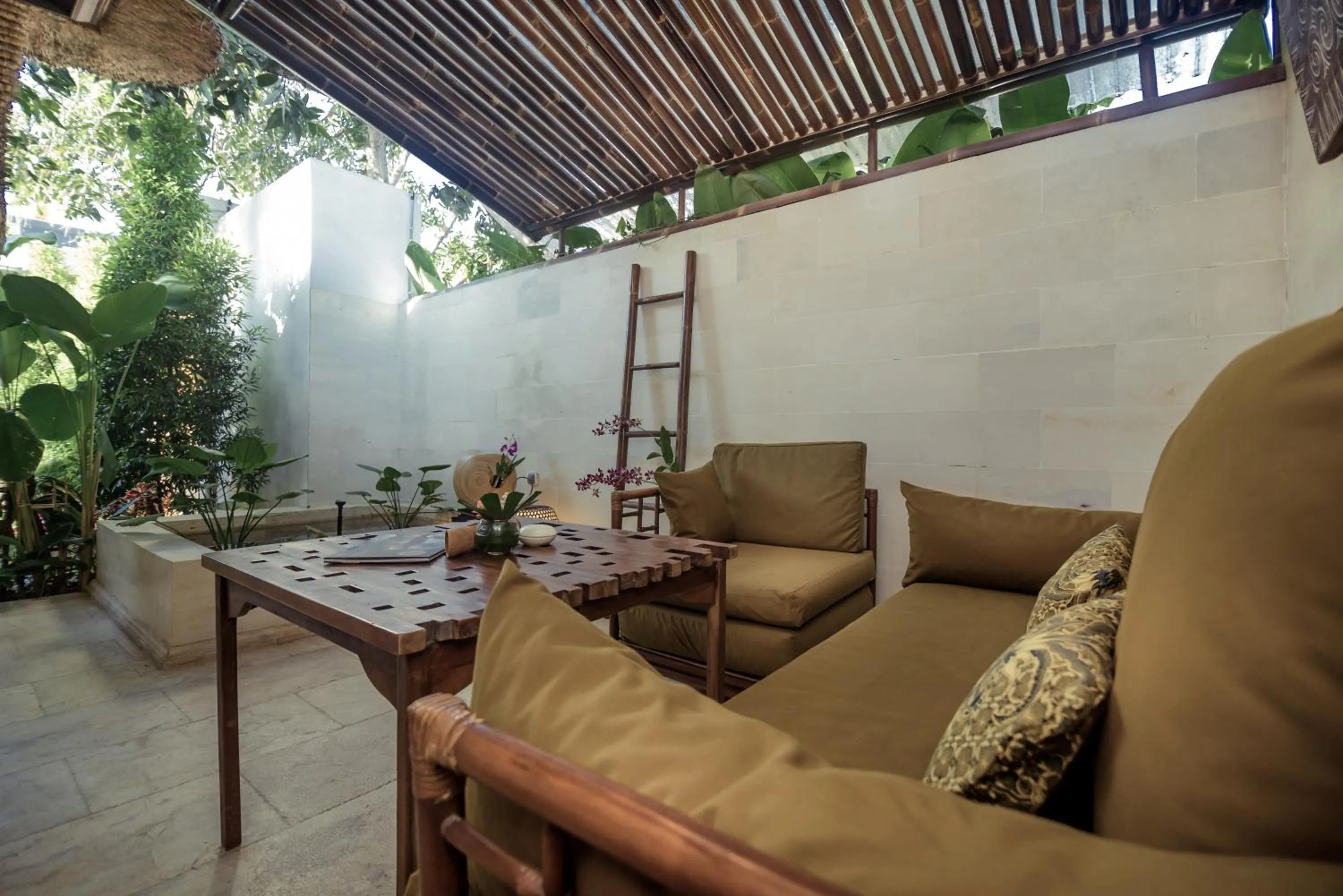 Balcony/Terrace in Karmagali Suites Adults only & Private Pool Family Villas