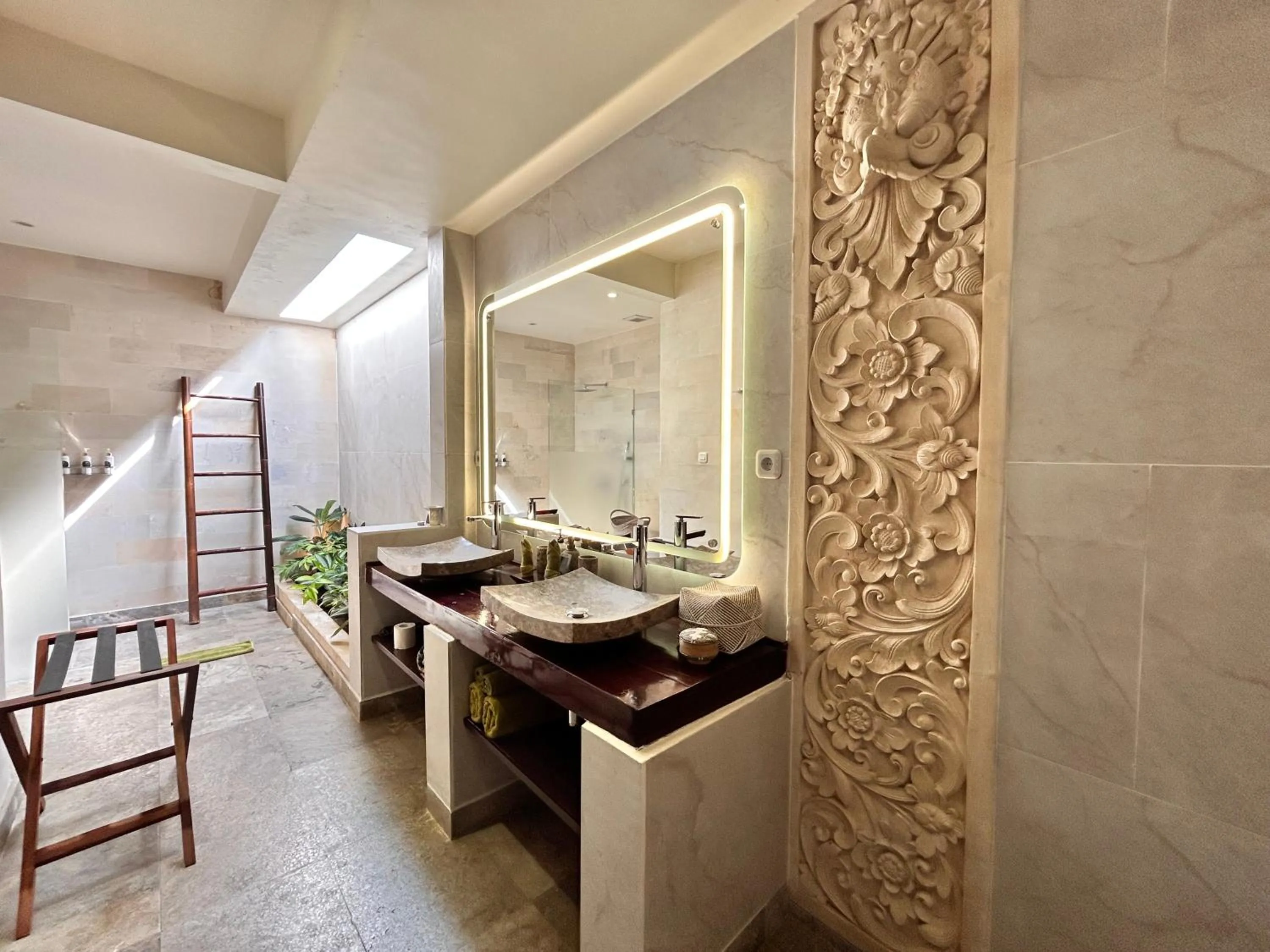 Bathroom in Karmagali Suites Adults only & Private Pool Family Villas