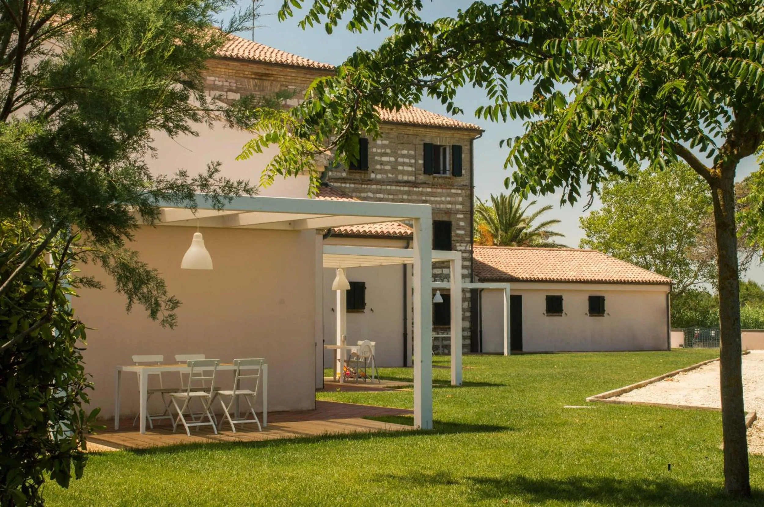 Garden view in Lido Azzurro