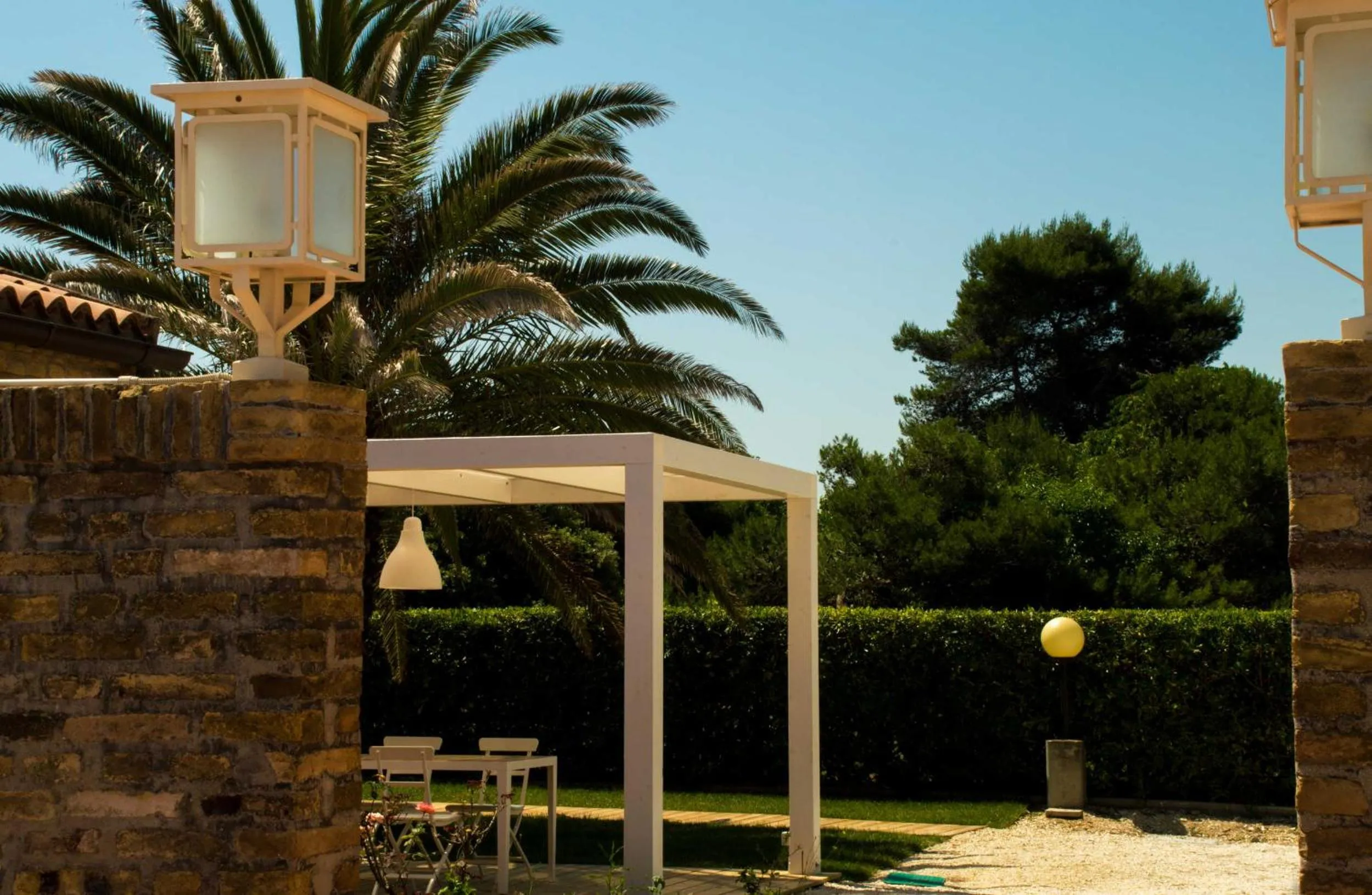 Garden view in Lido Azzurro