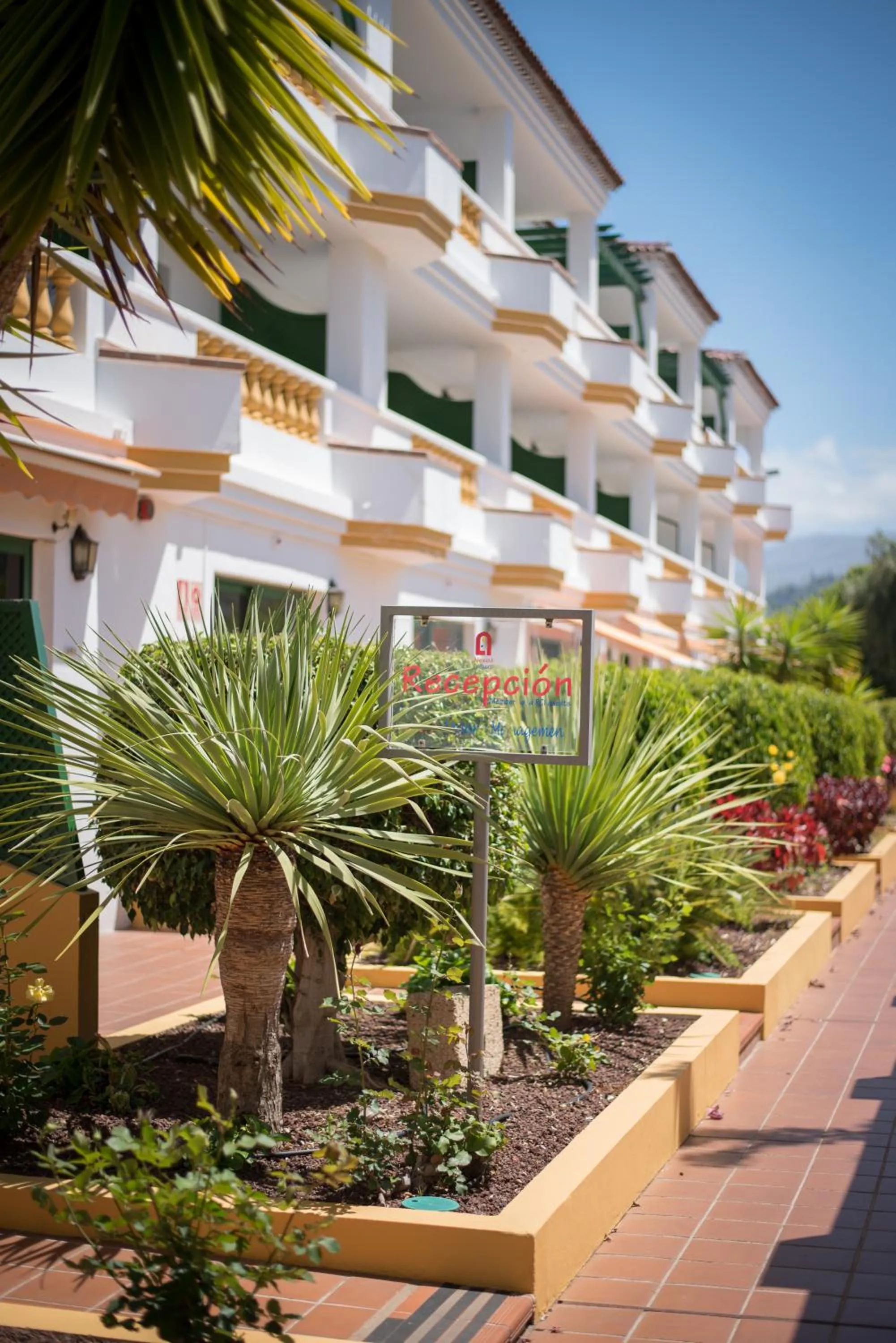 Lobby or reception in Club Tarahal