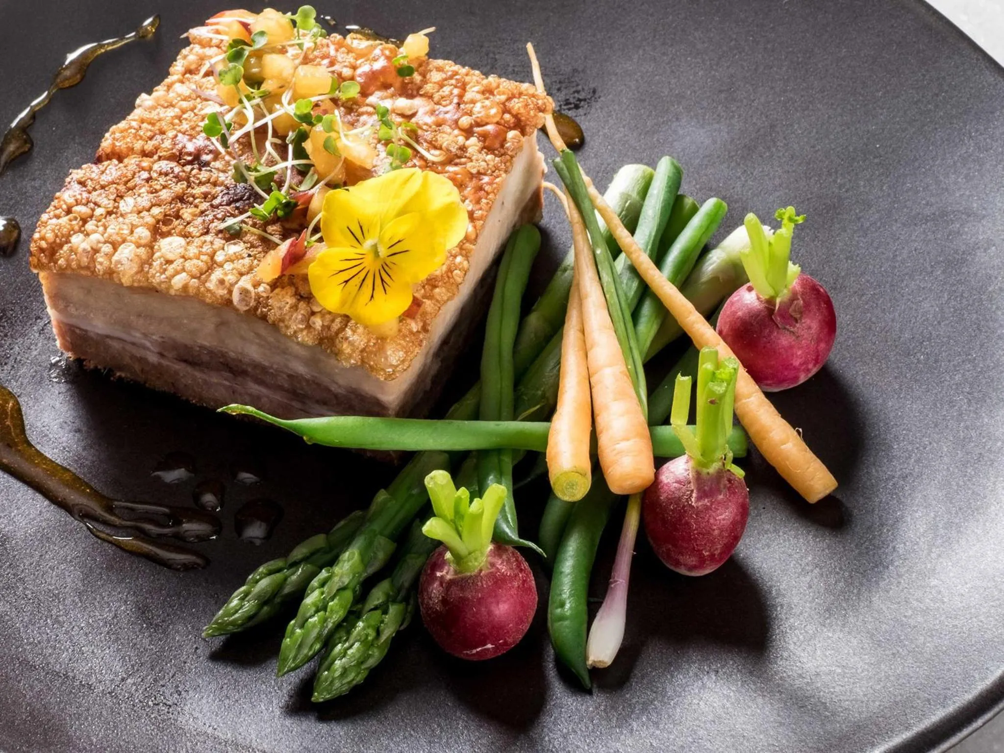 Food close-up in Kimberley Anne Hotel