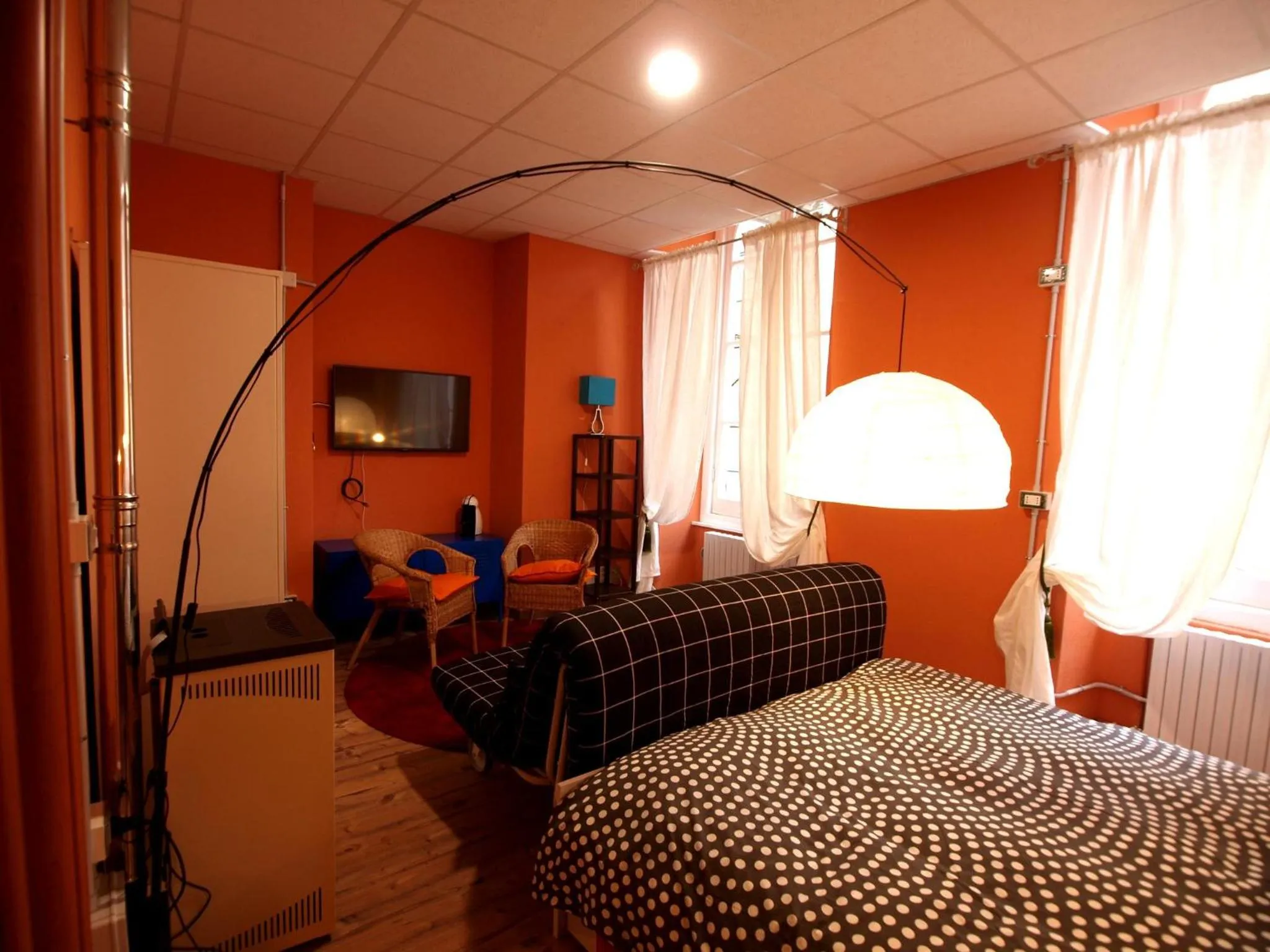 Bed in Andres Guest House Sanremo