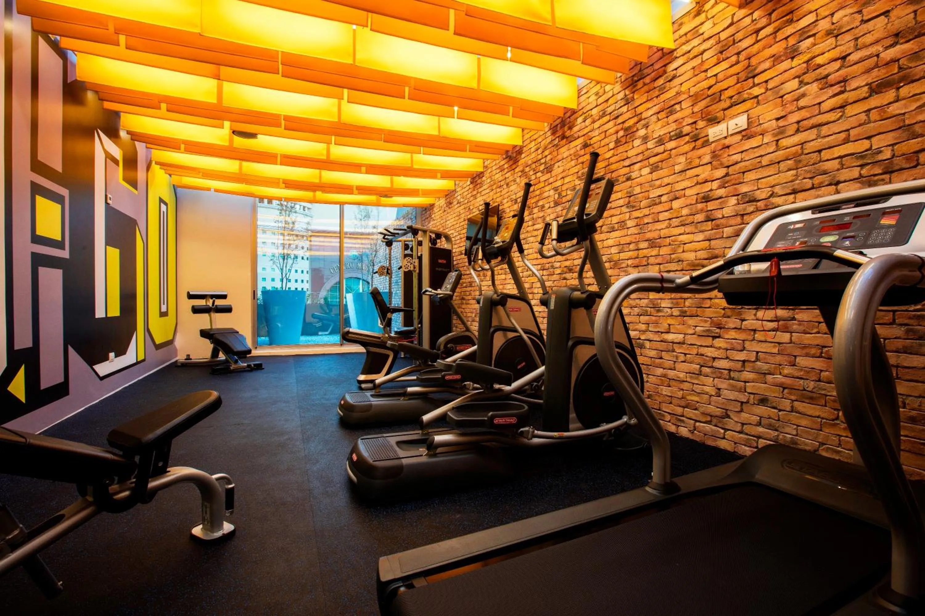 Fitness centre/facilities in Krystal Urban Guadalajara