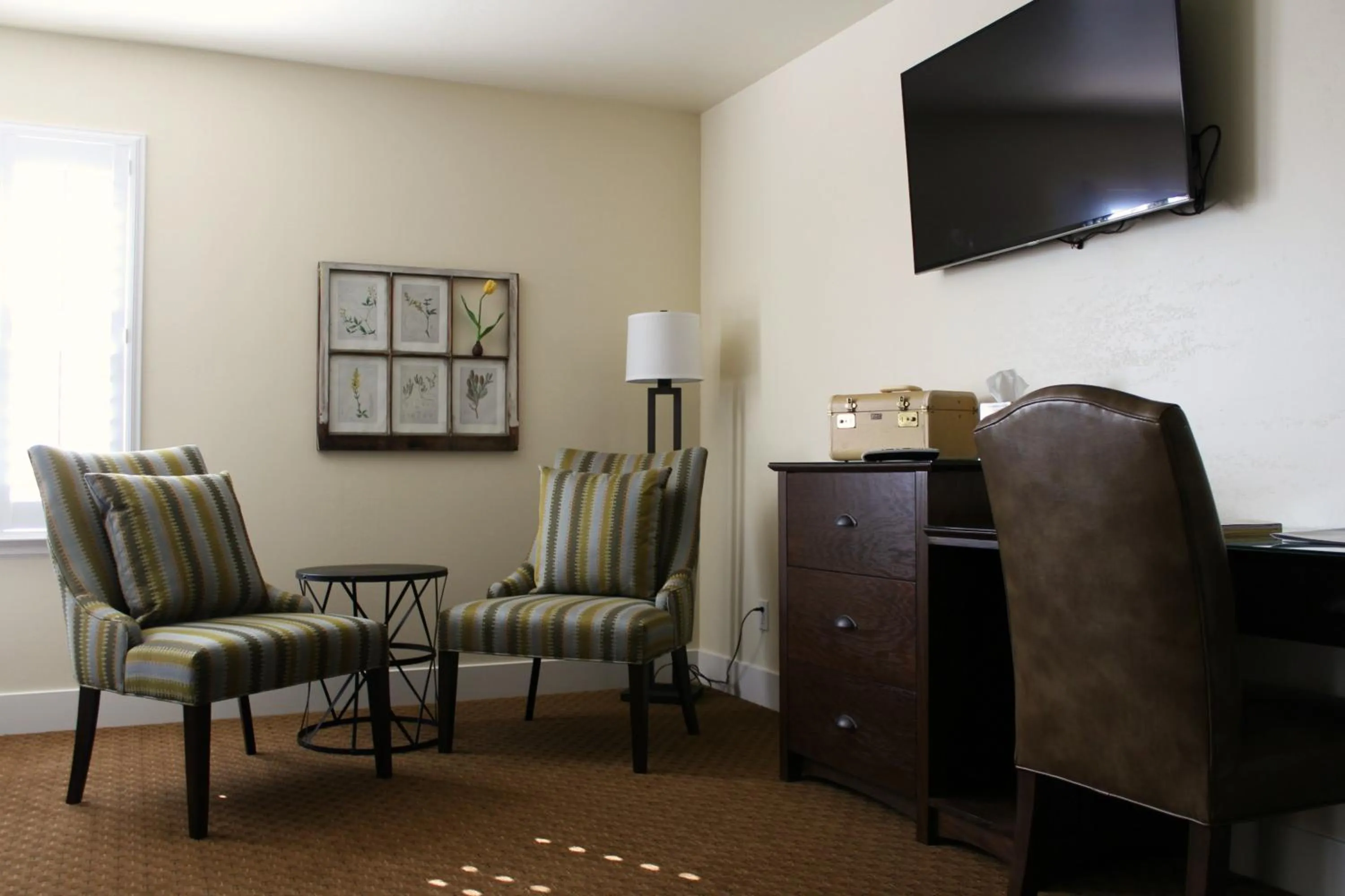 Seating area in Rest, a boutique hotel