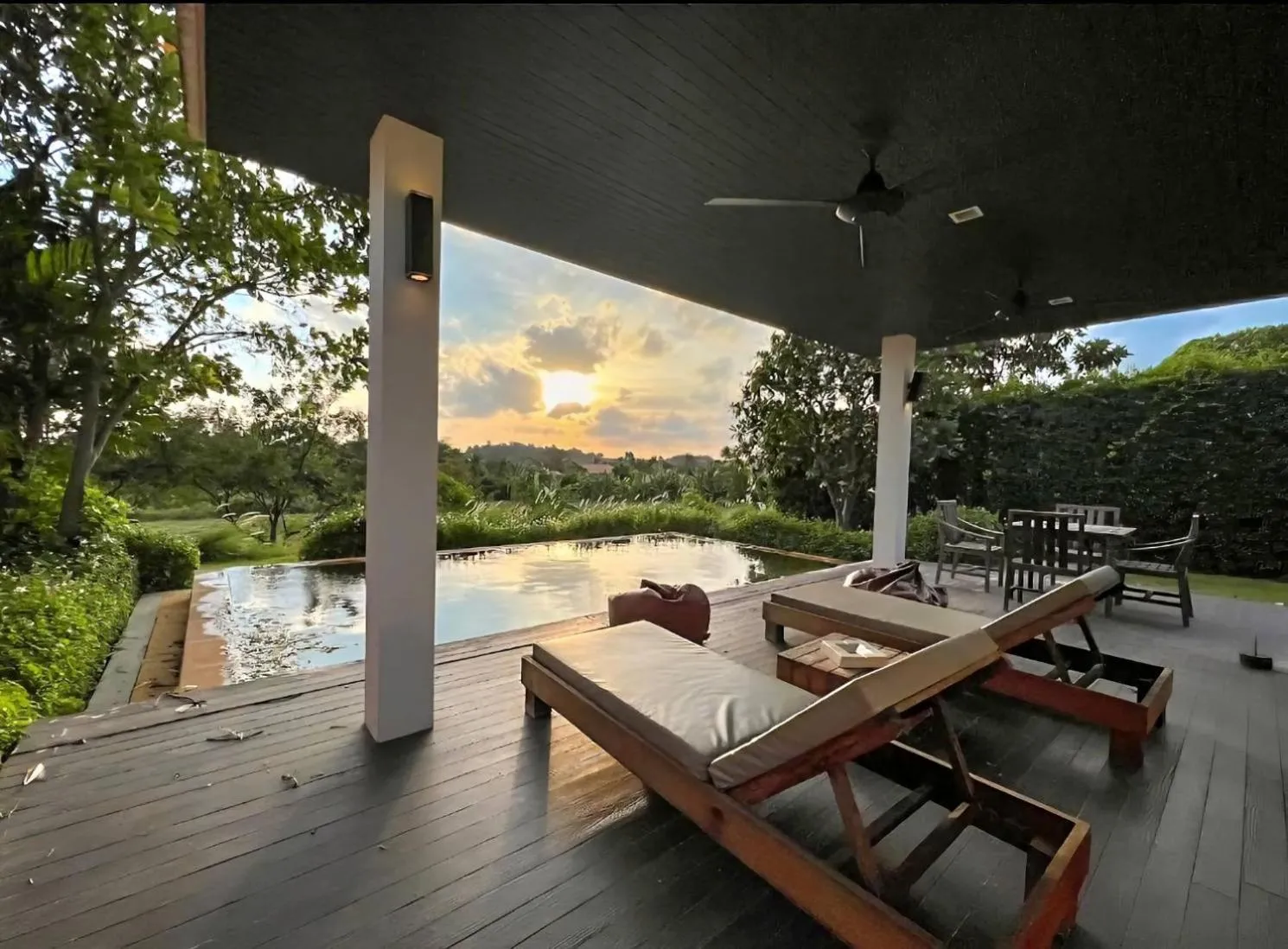 Pool view in The Spirit Resort Hua Hin