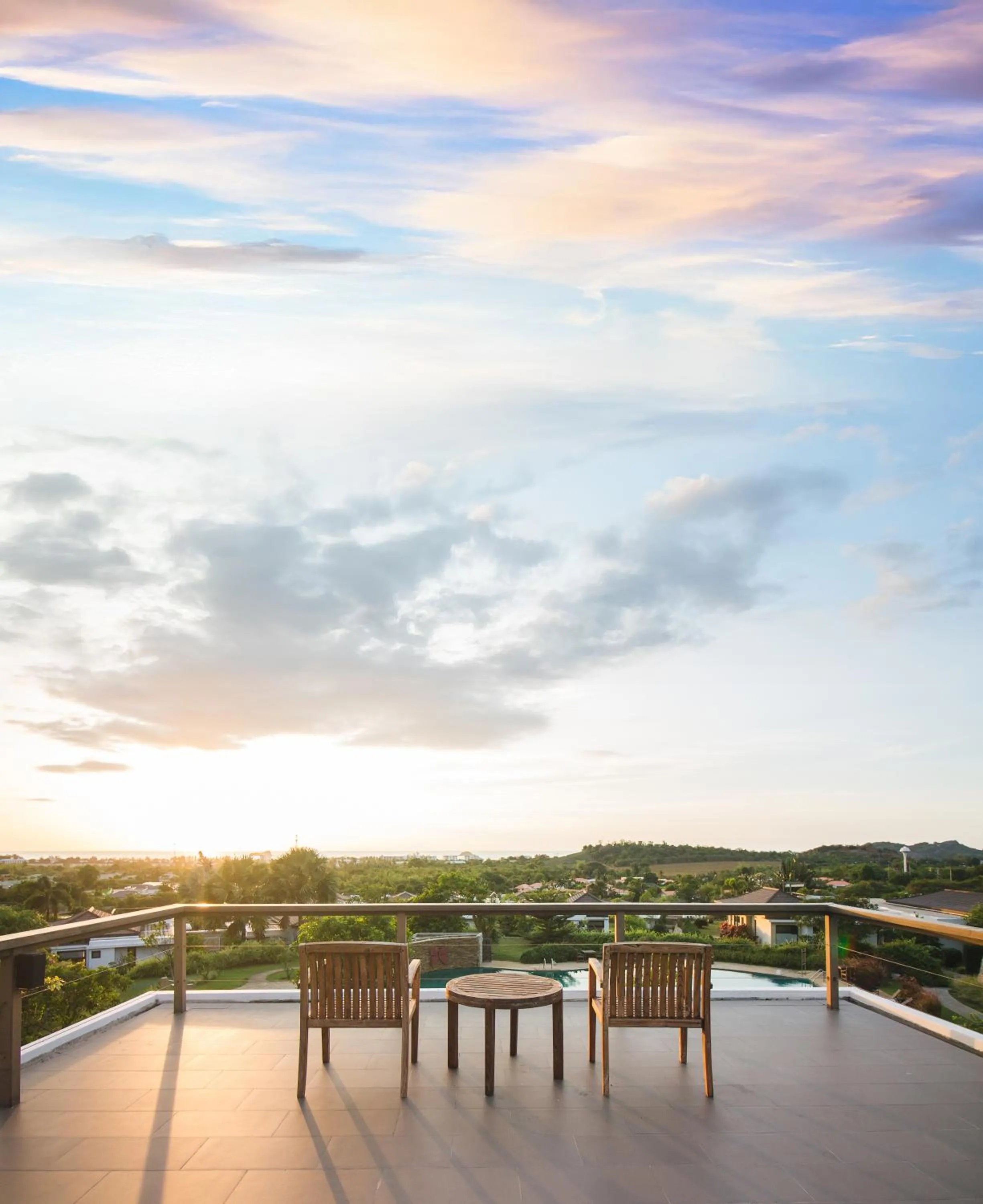 Sunrise in The Spirit Resort Hua Hin