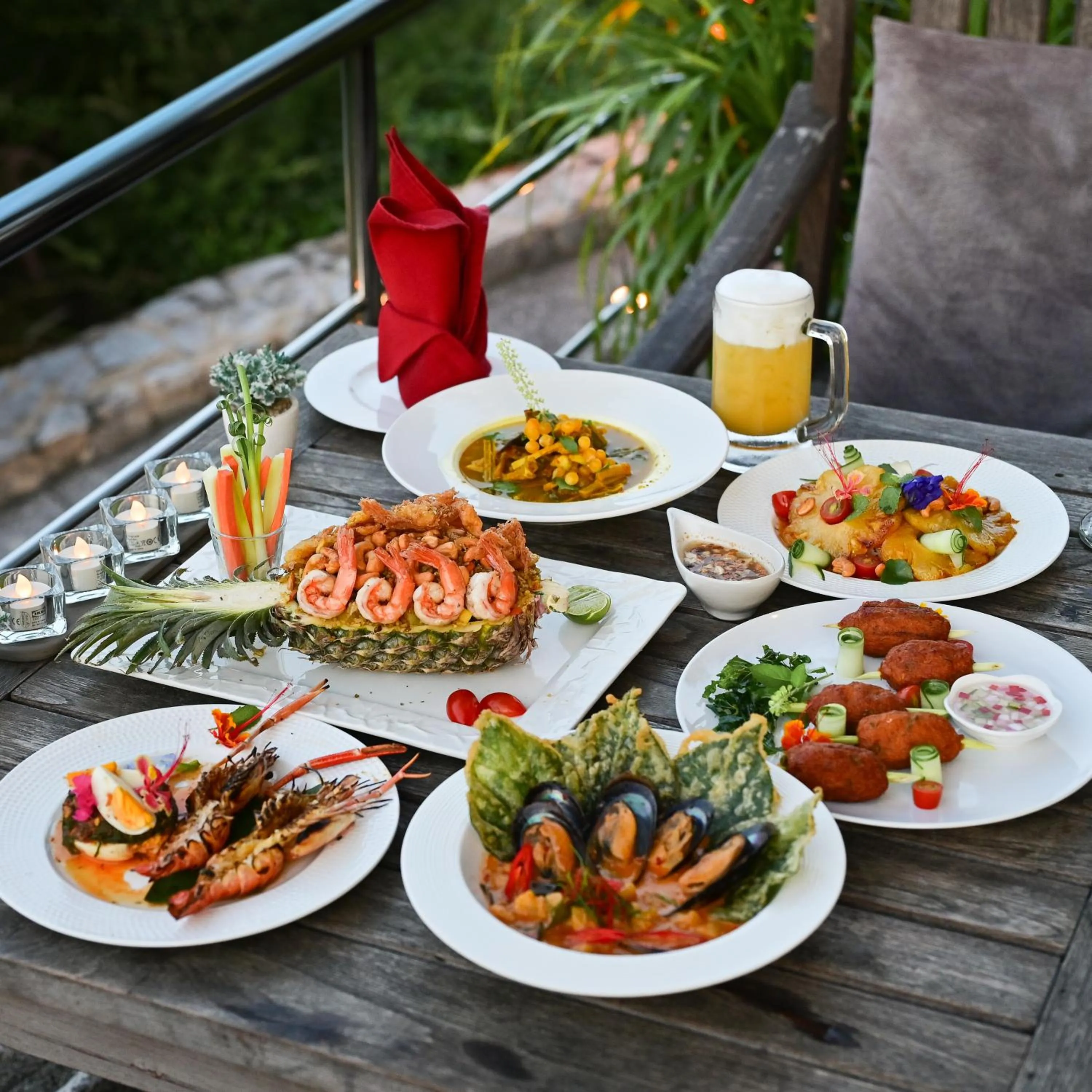 Food and drinks in The Spirit Resort Hua Hin