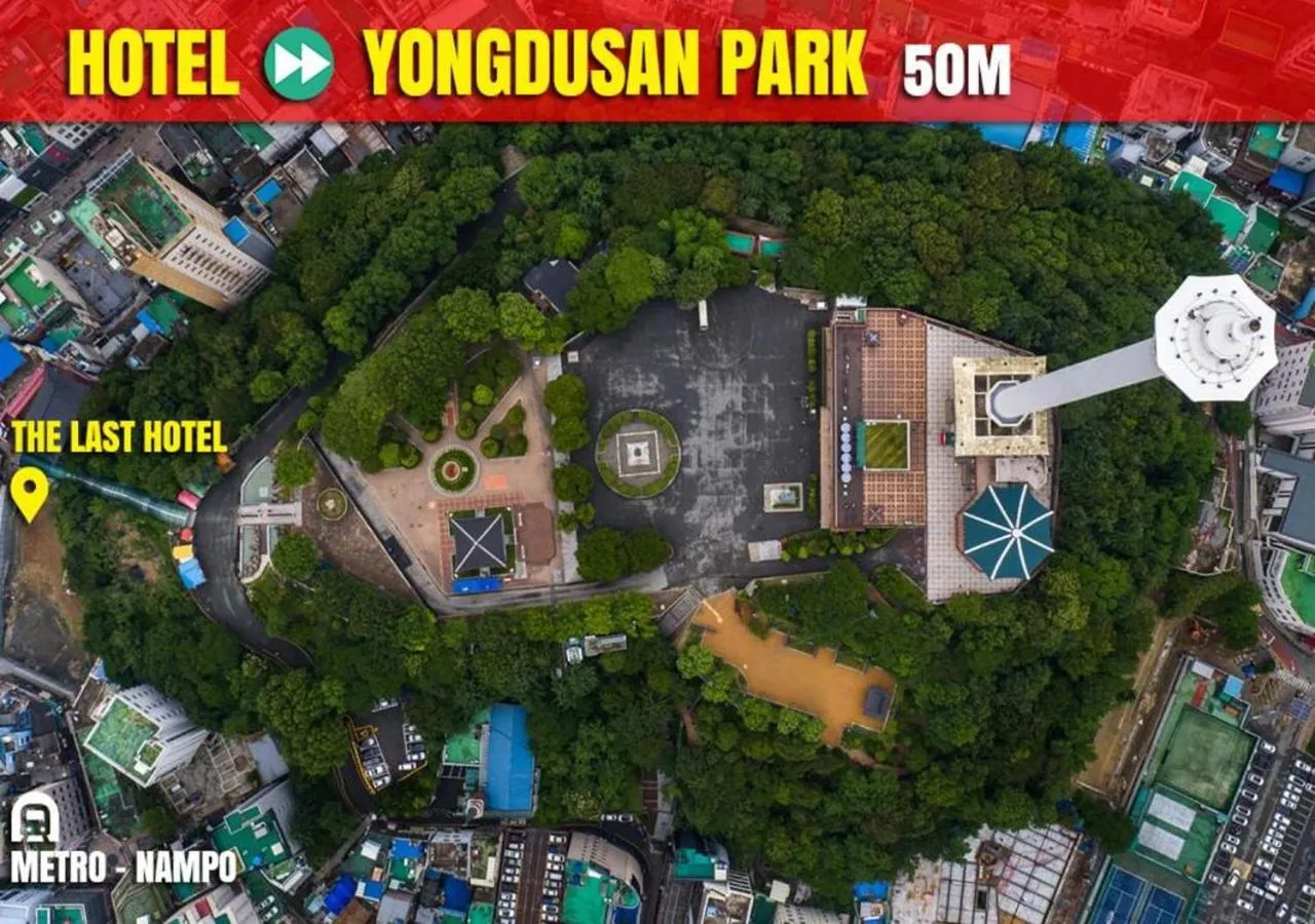 Bird's eye view in The Last Hotel Nampo