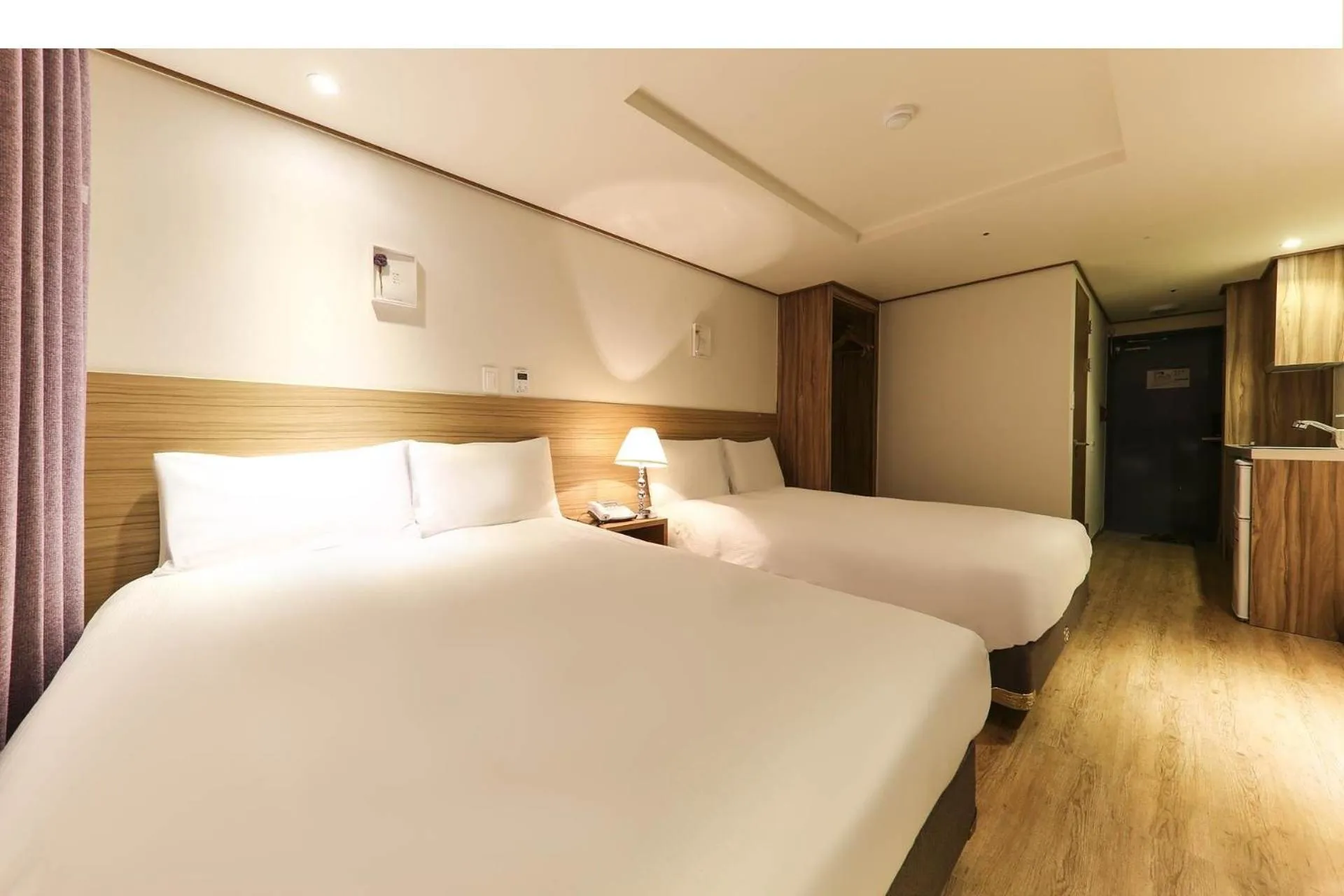 Photo of the whole room, Bed in Hotel Rest Seogwipo
