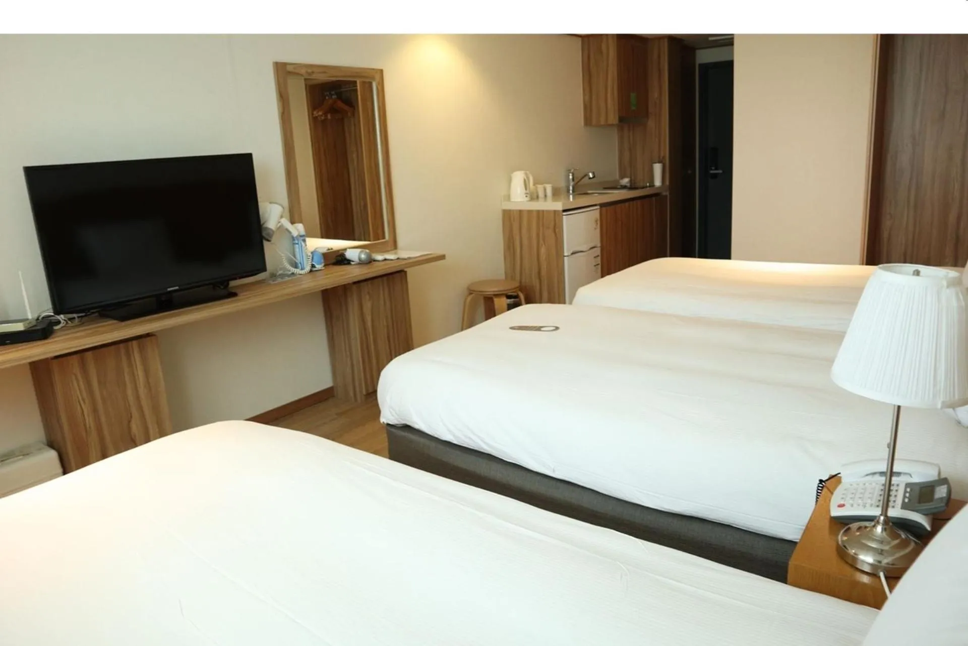 Photo of the whole room, Bed in Hotel Rest Seogwipo