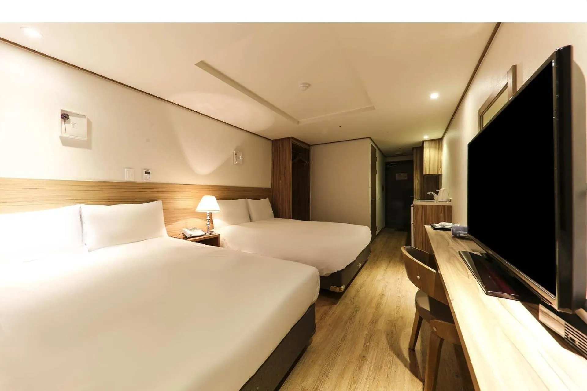 Photo of the whole room, Bed in Hotel Rest Seogwipo