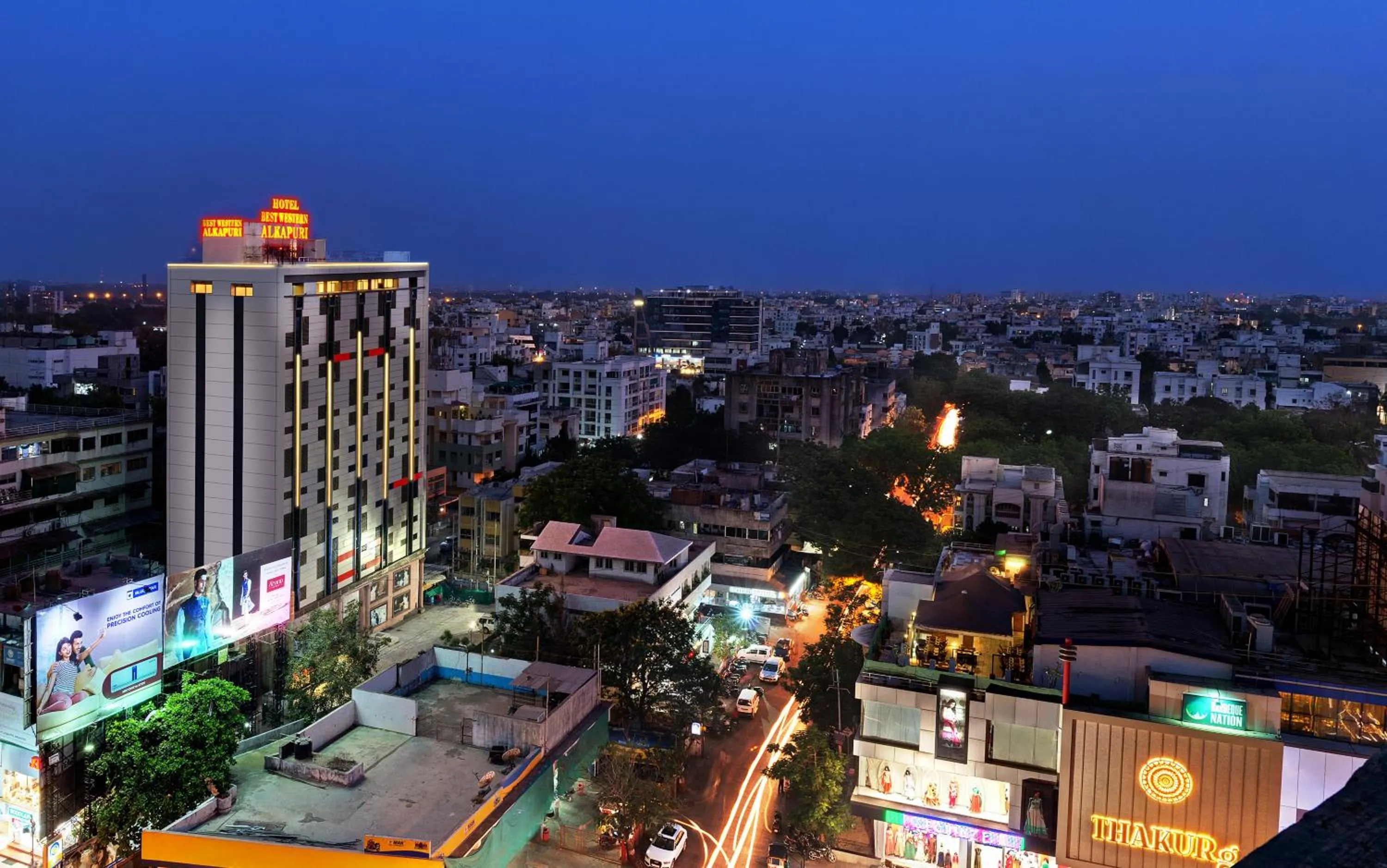 Bird's eye view in Best Western Alkapuri, Vadodara