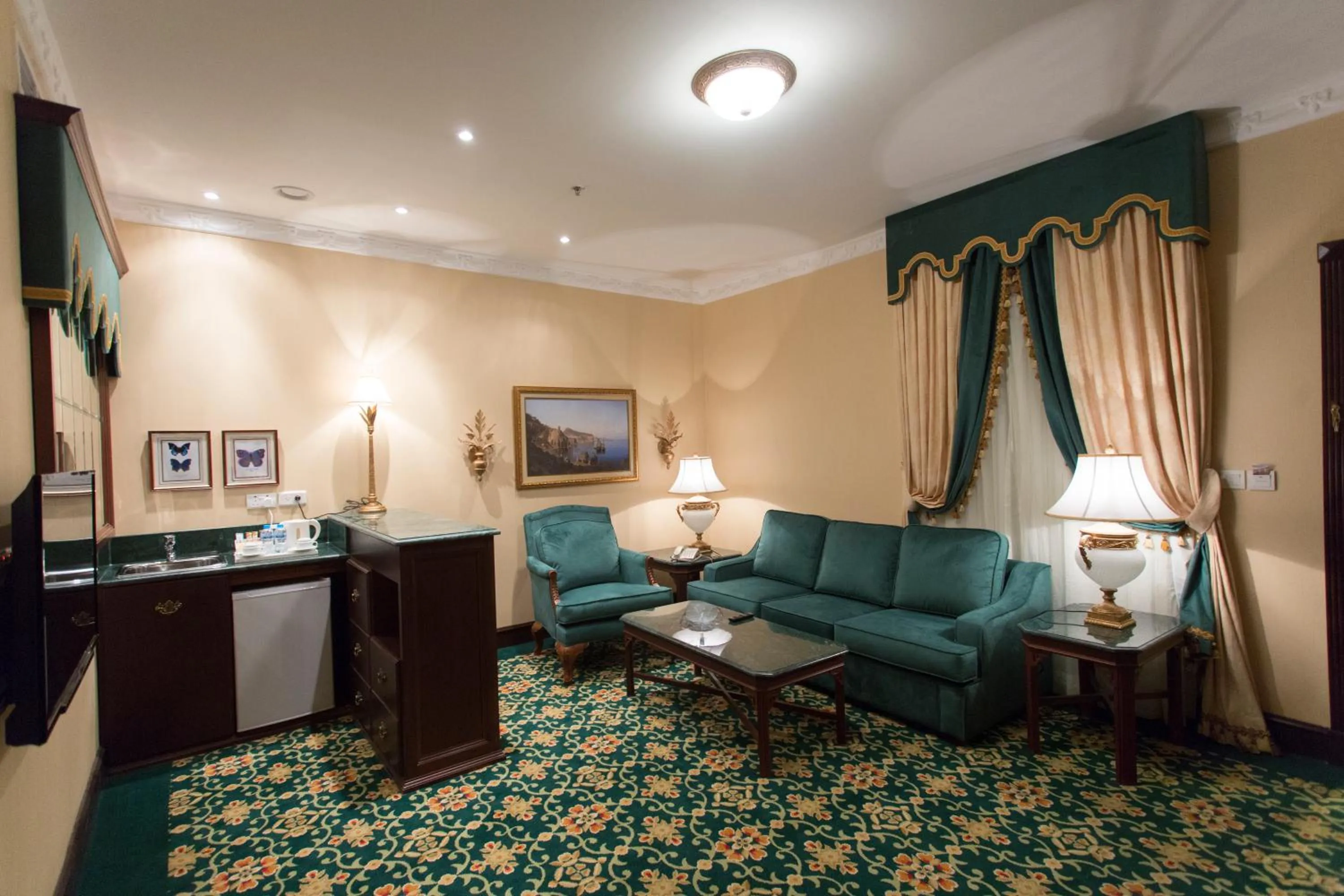 Living room in Habitat All Suites, Al Khobar