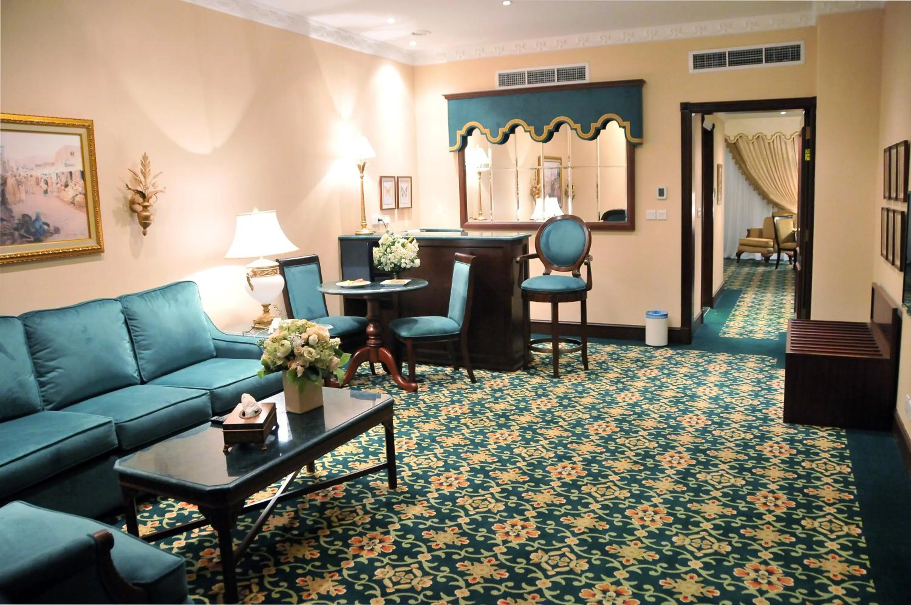 Living room in Habitat All Suites, Al Khobar