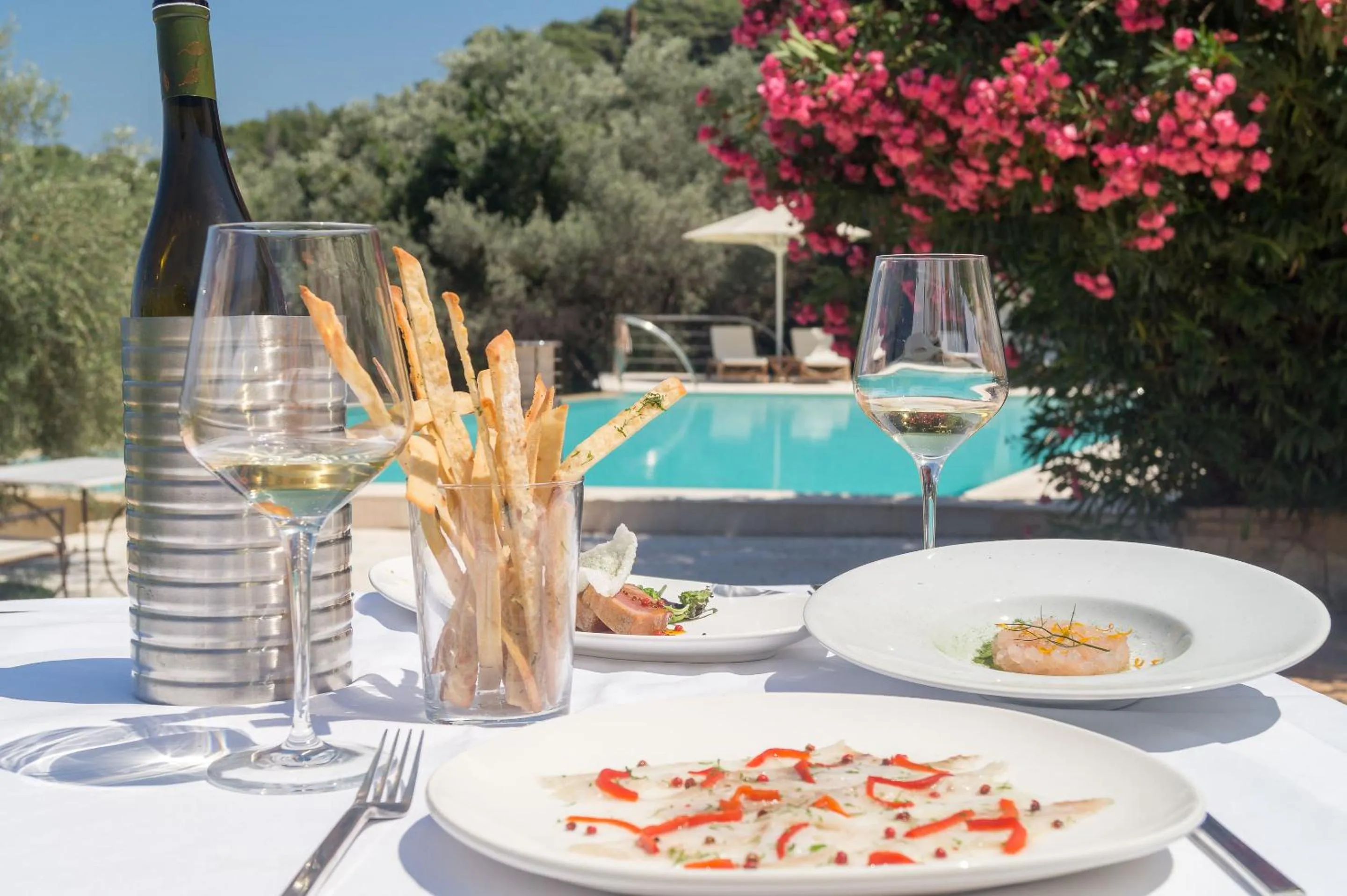 Food close-up in Armonia Bay Hotel