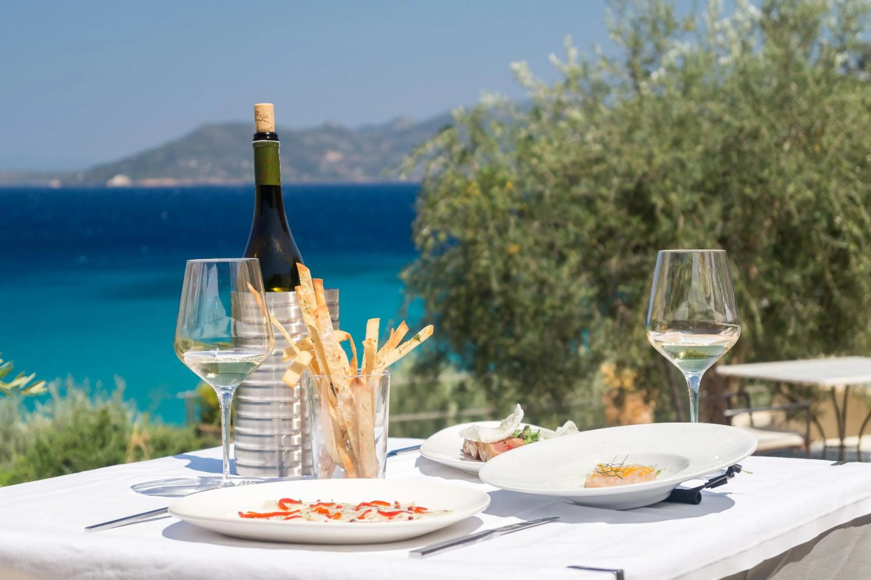 Food close-up in Armonia Bay Hotel
