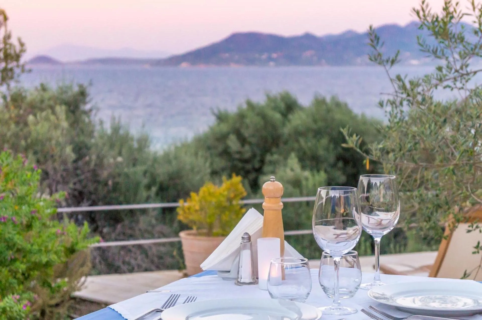 Patio in Armonia Bay Hotel