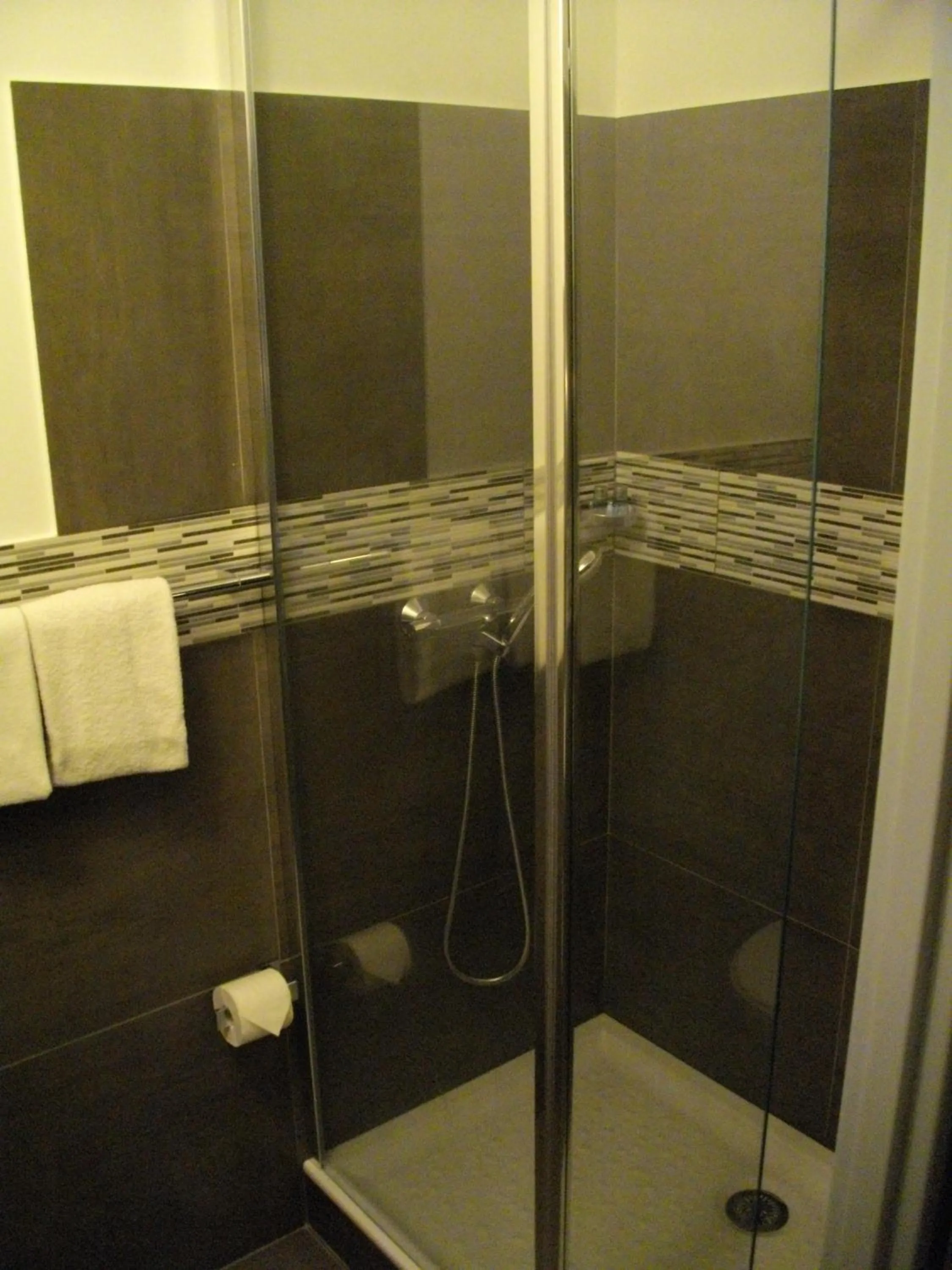 Shower in Appart'hotel Residella House Room & Kitchen Avignon Le Pontet
