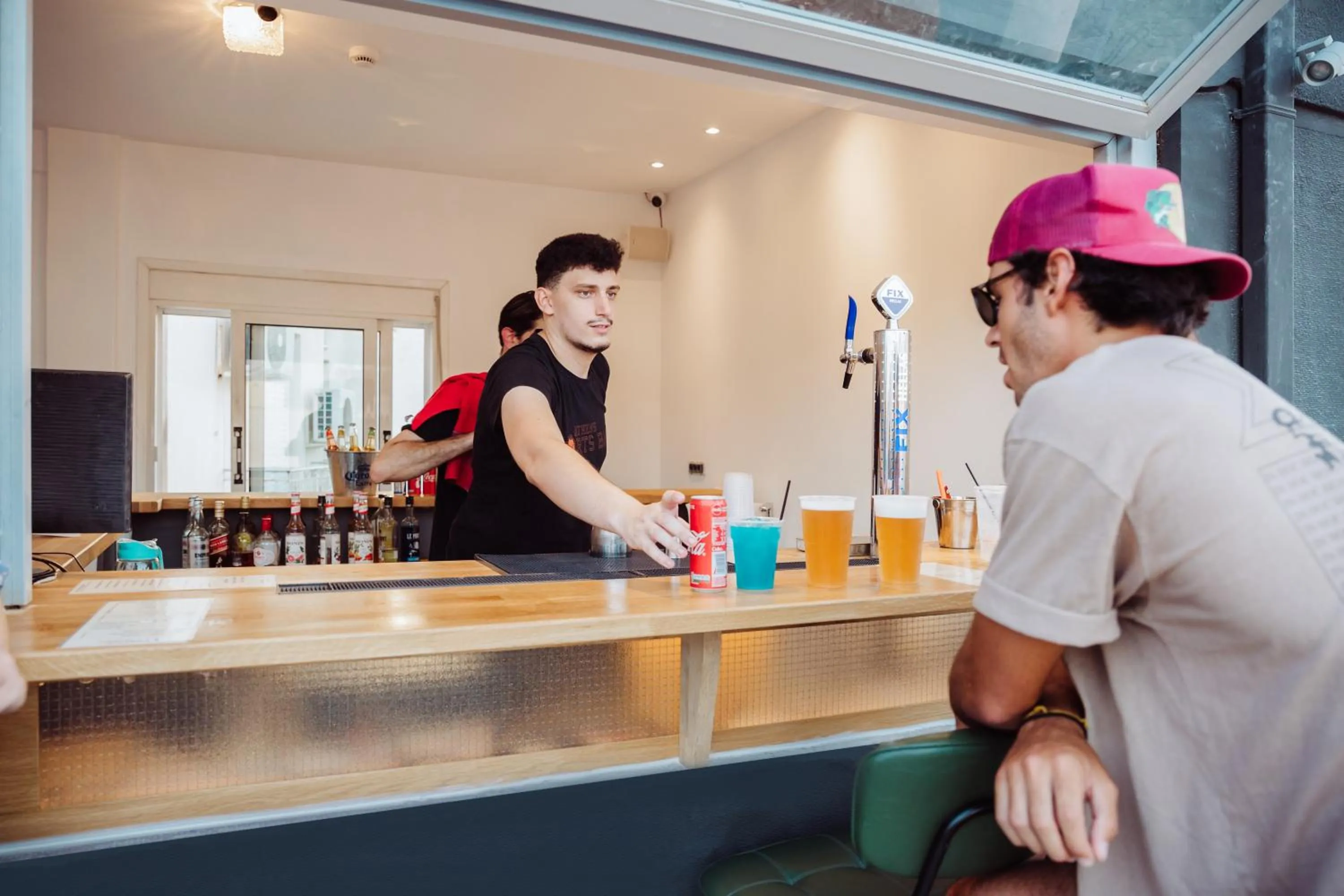 Staff in Athens Backpackers