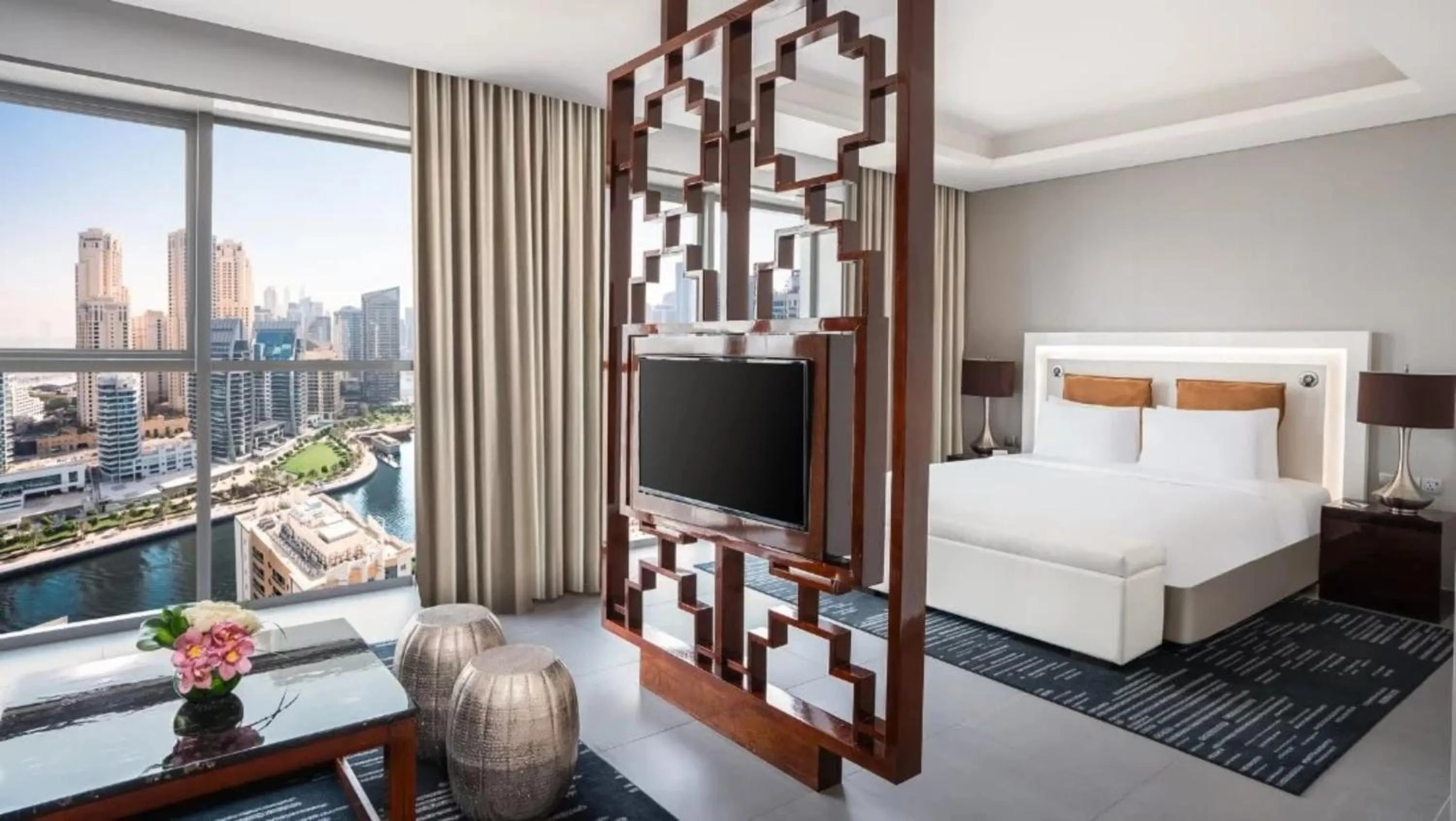 Bedroom, Bed in The First Collection Dubai Marina