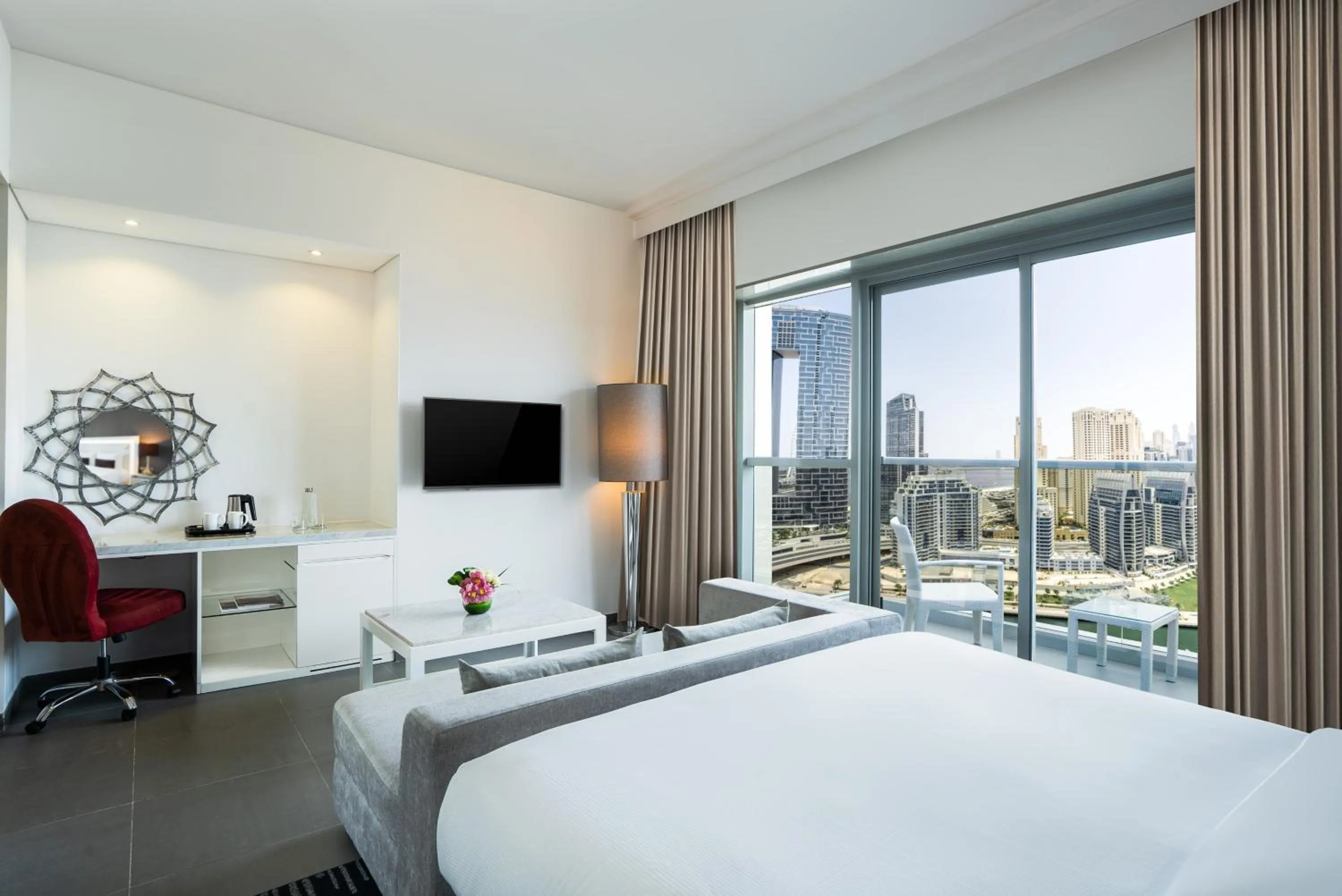 Bedroom, Bed in The First Collection Dubai Marina