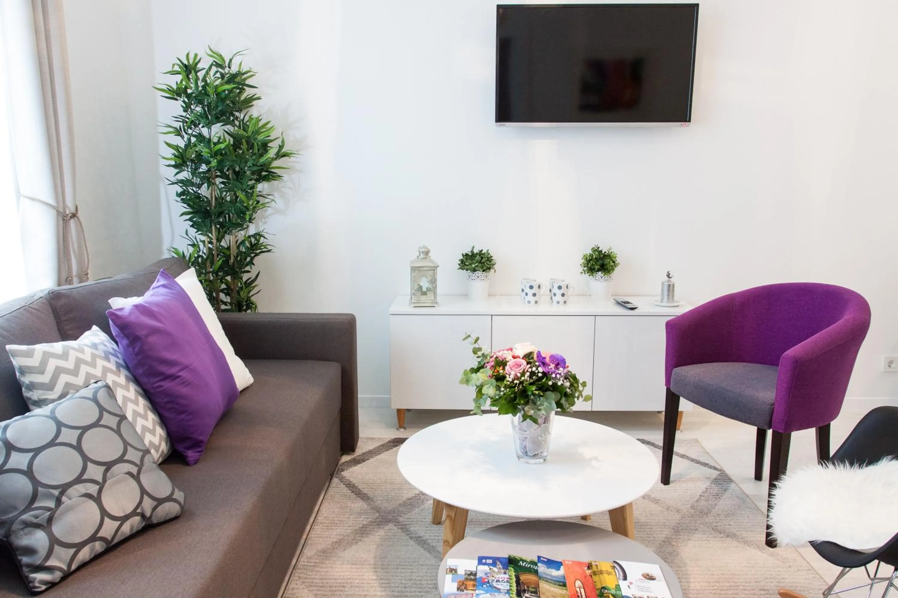 Living room in Tesla Boutique Apartments & Rooms