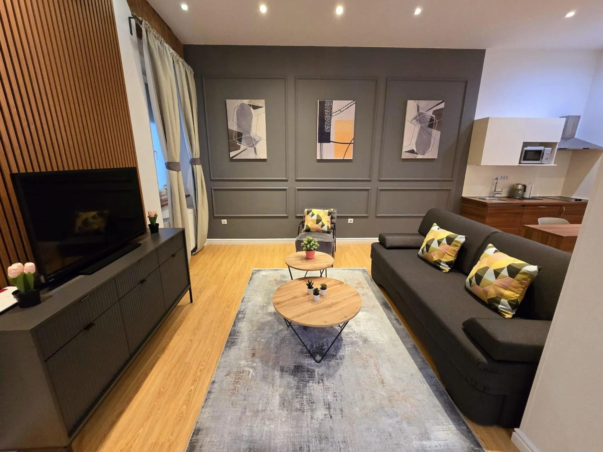 Living room in Tesla Boutique Apartments & Rooms