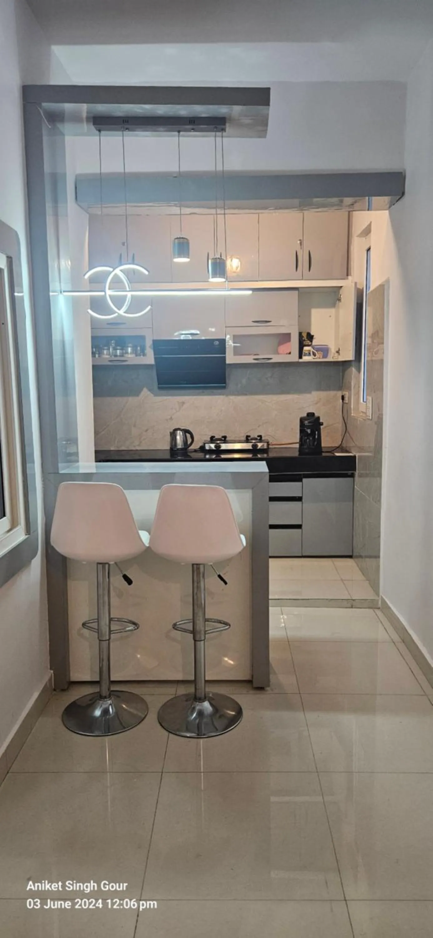 Kitchen or kitchenette in Hotel Sunset