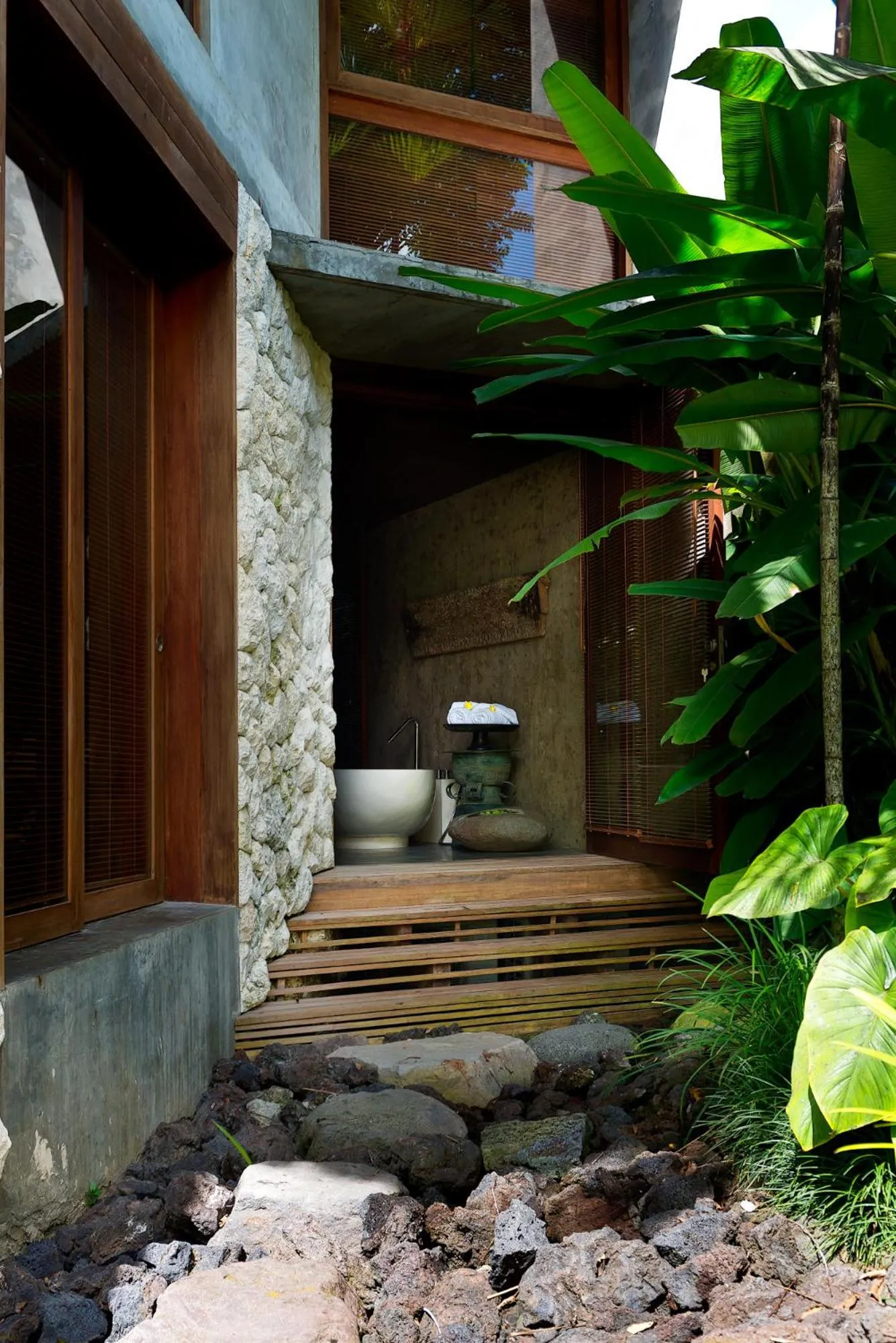 Garden view in Planta Boutique Resort