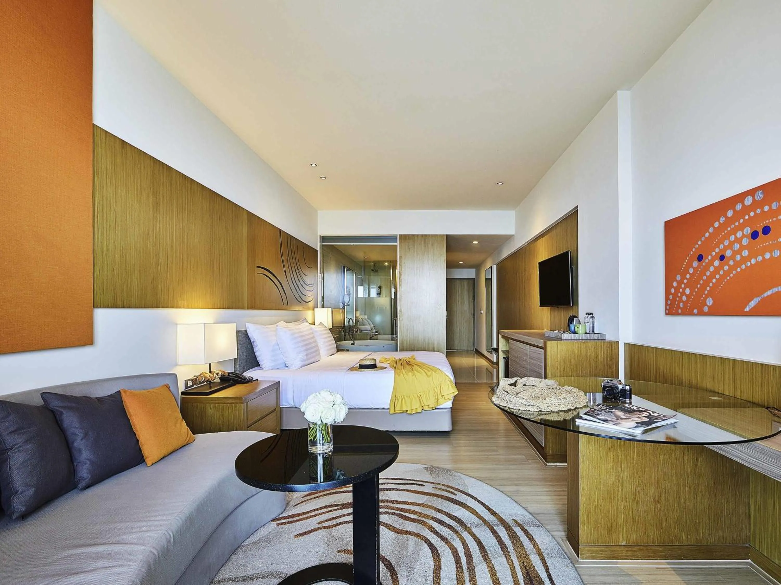 Bedroom in Mövenpick Siam Hotel Na Jomtien Pattaya