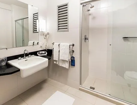 Bedroom in Plaza Blumenau Hotel